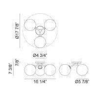 Matteo - Novo Opal Flush Mount - Lights Canada
