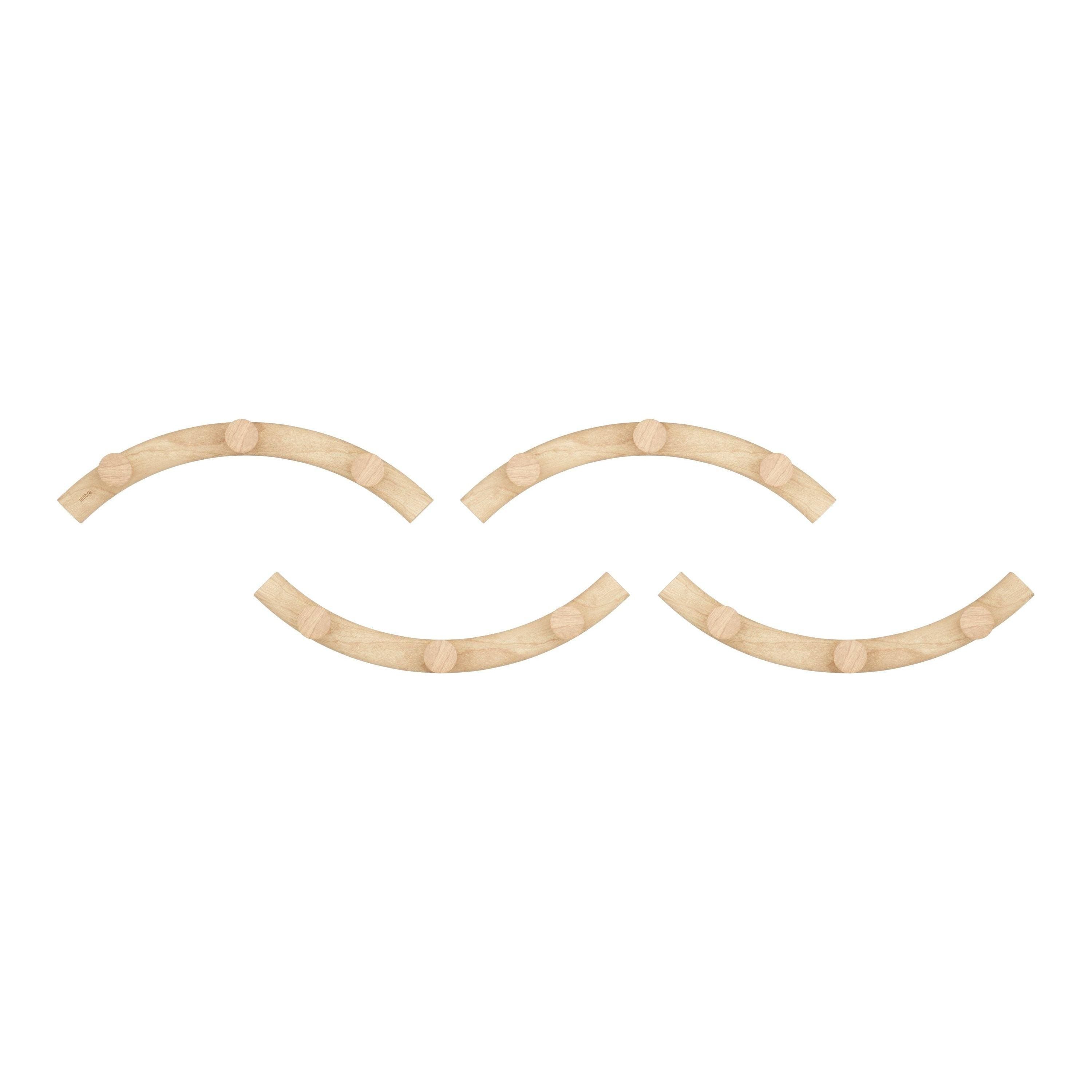 Umbra - Slinka Hook (Set of 4) - Lights Canada