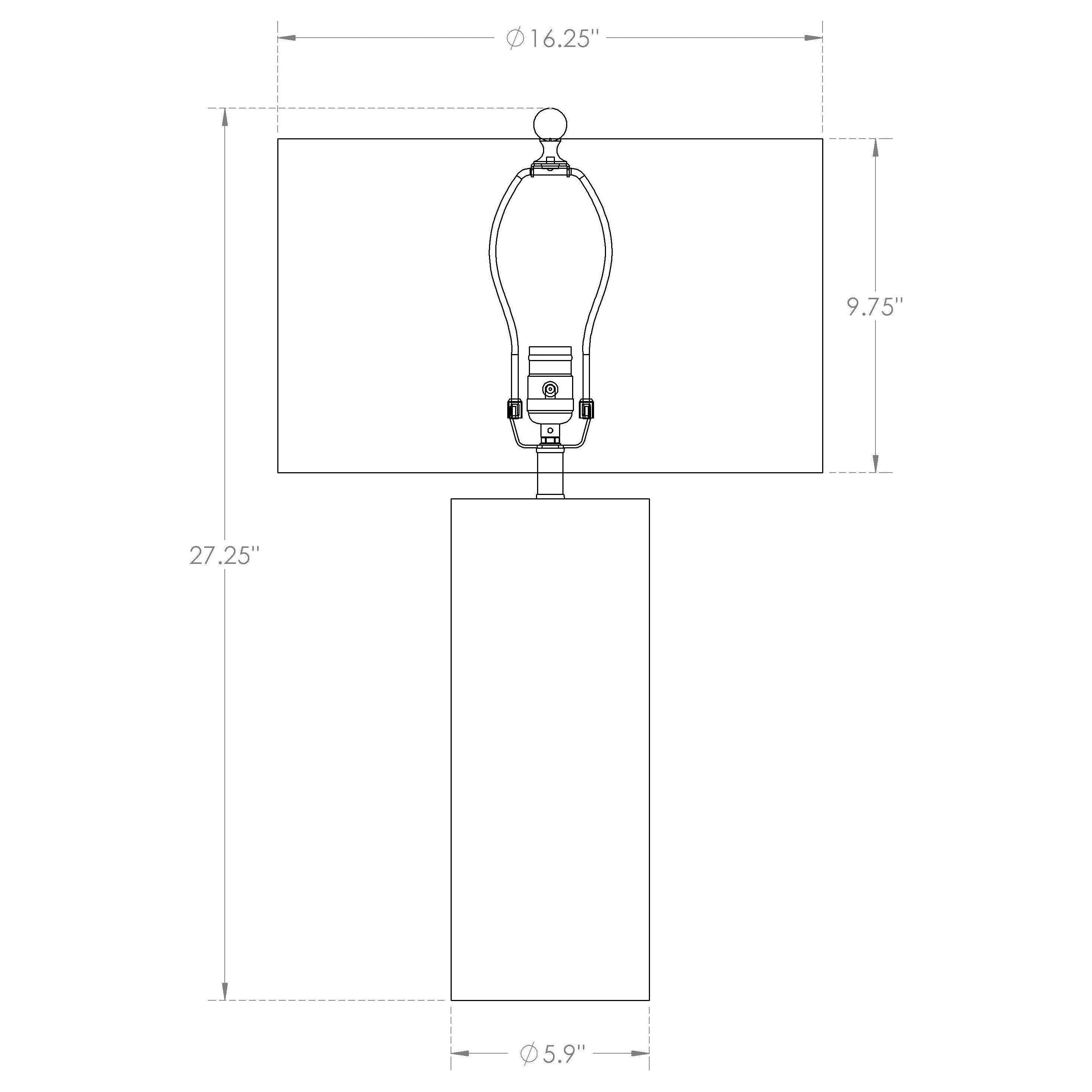 Flow Decor - Barrett Table Lamp - Lights Canada
