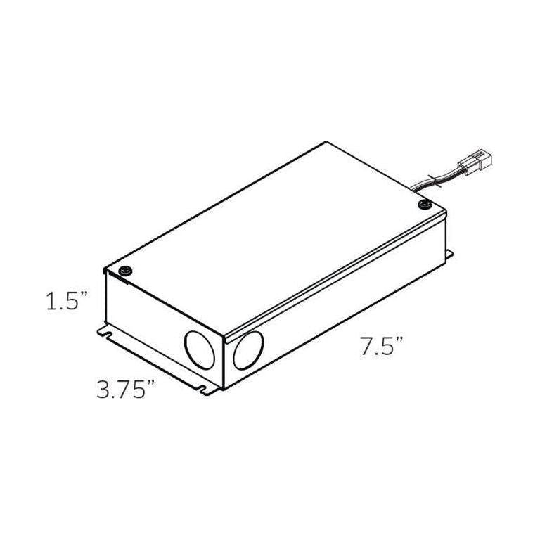 DALS - 48W 12V Dc Dimmable Led Hardwire Driver - Lights Canada