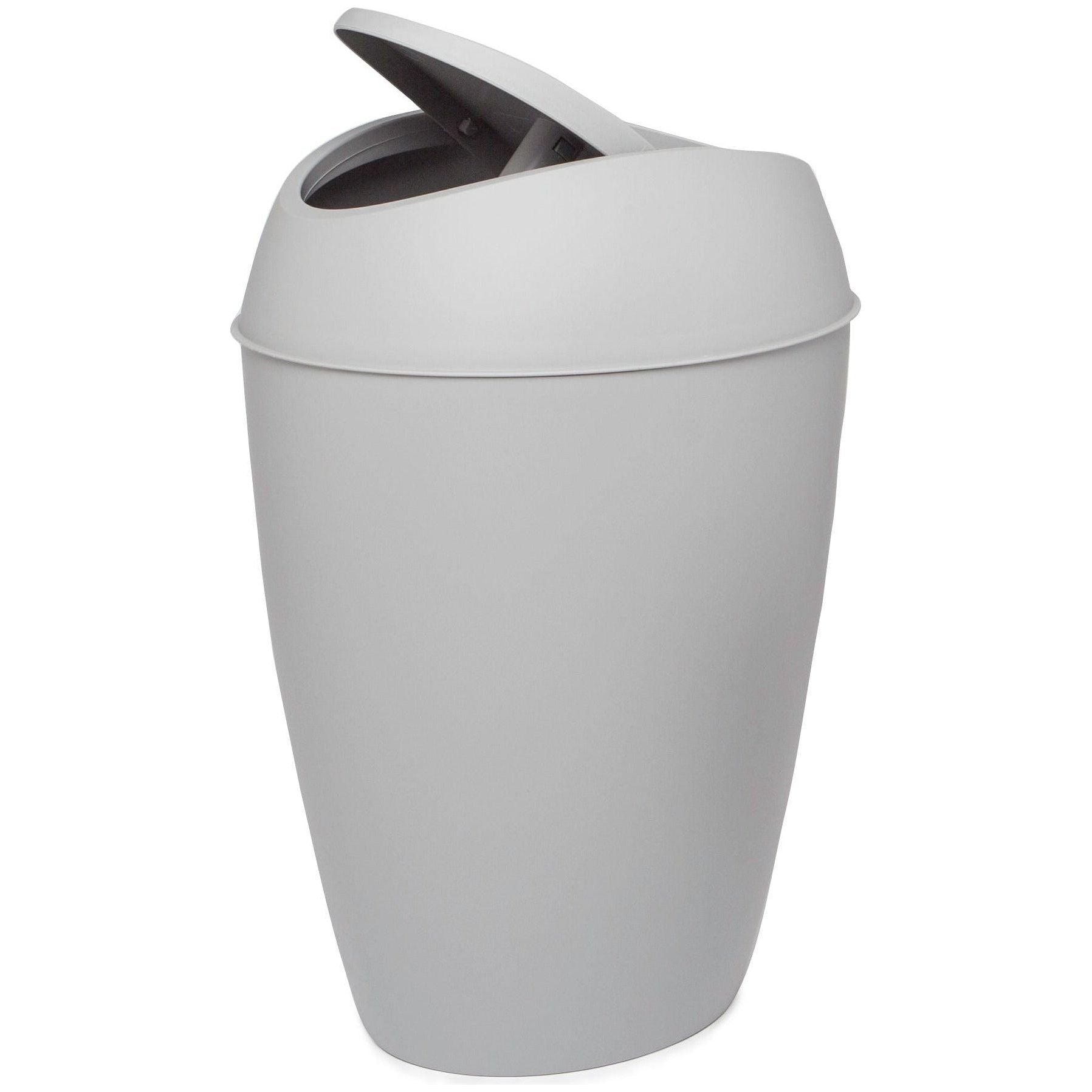Umbra - Twirla Trash Can 2.4 Gallon (9L) Capacity - Lights Canada