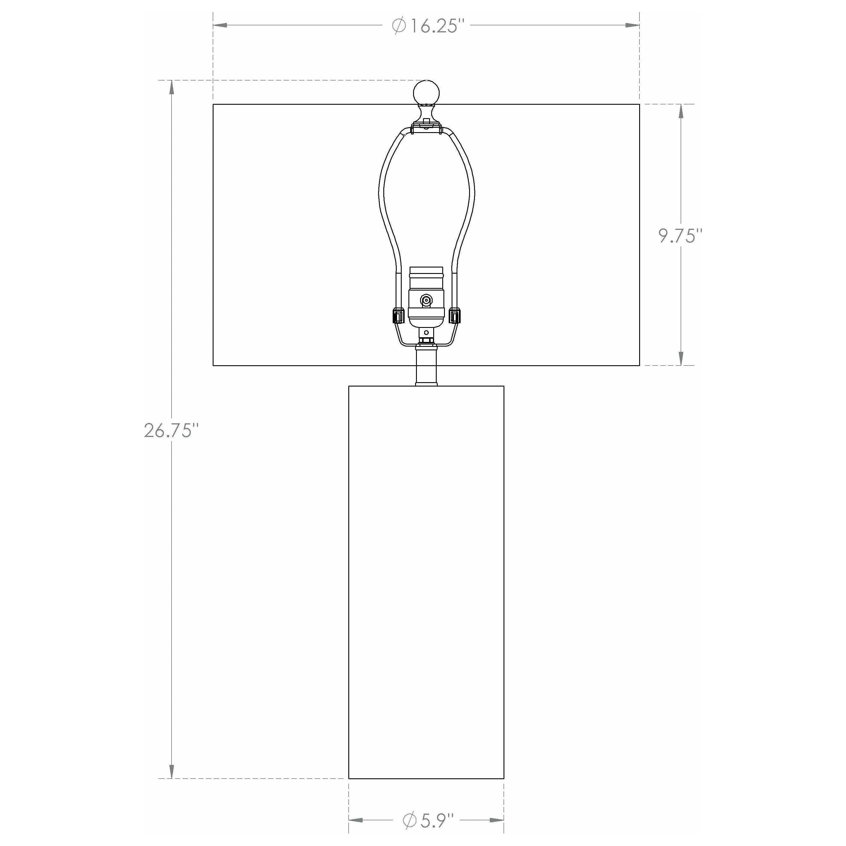 Flow Decor - Cassis Table Lamp - Lights Canada