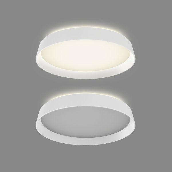 DALS - Dual-Light Dimmable Led Flush Mount - Lights Canada
