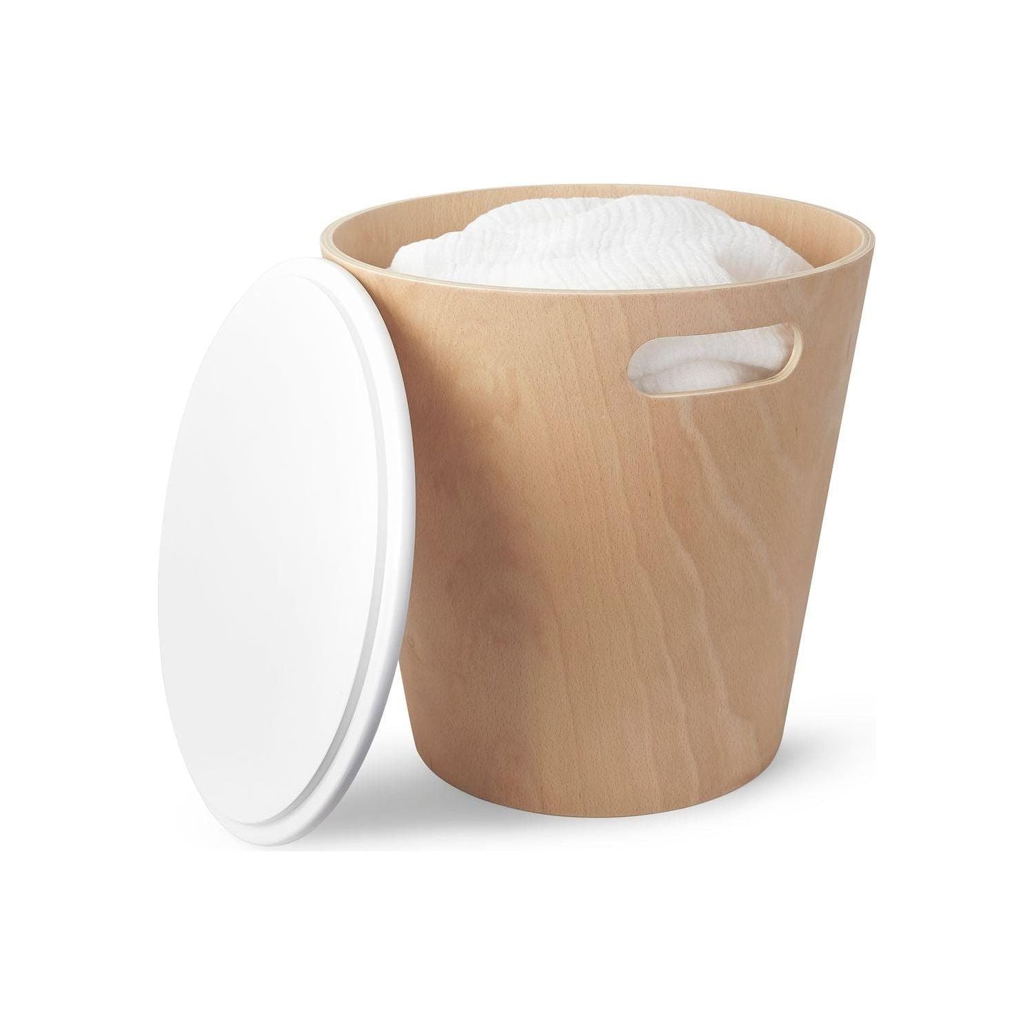 Umbra - Woodrow Storage Stool - Lights Canada