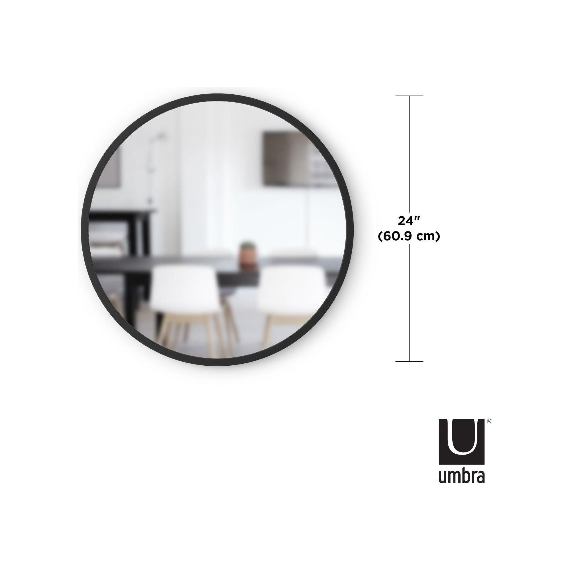 Umbra - Hub Decorative Round Wall Mirror - Lights Canada