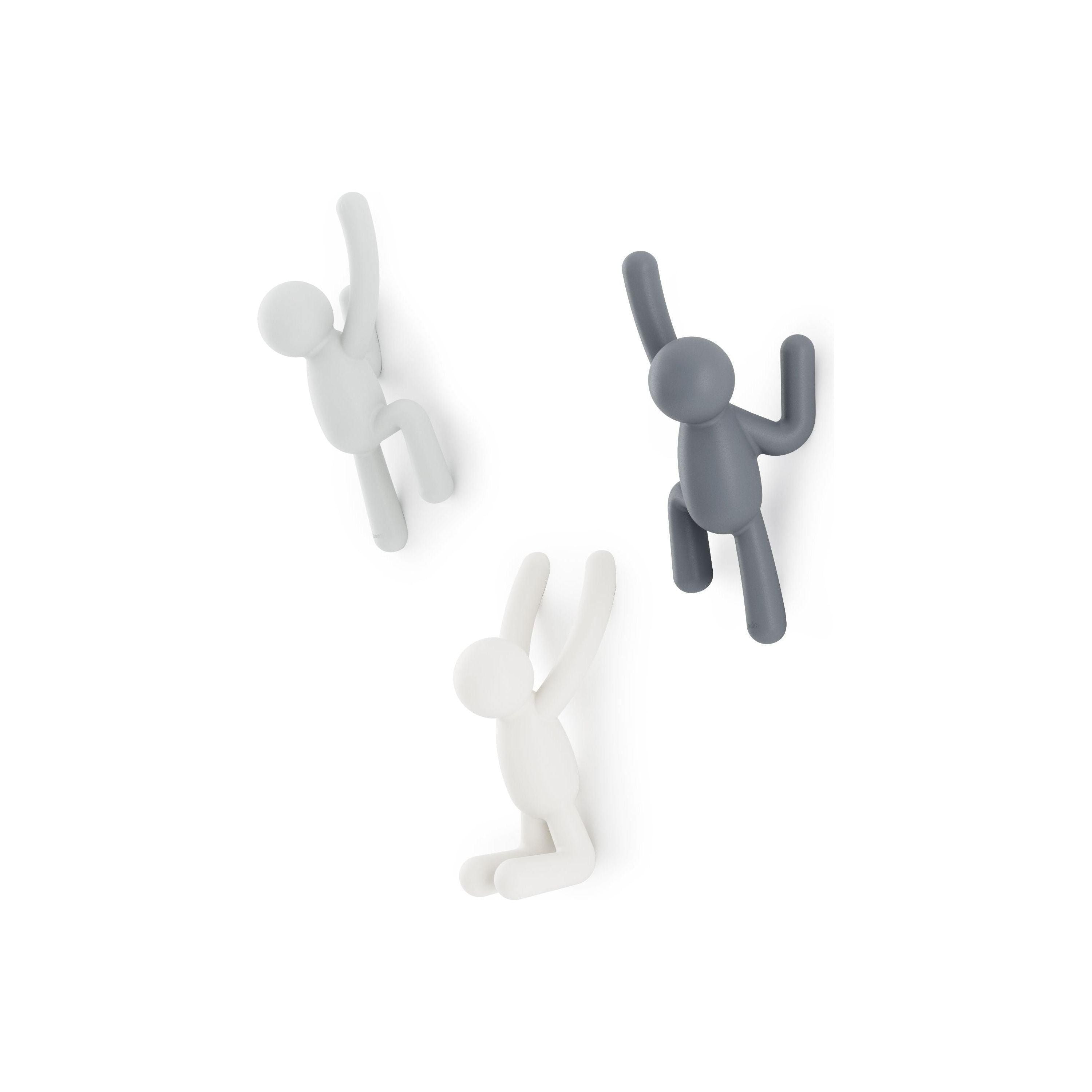Umbra - Buddy Wall Hooks (Set of 3) - Lights Canada
