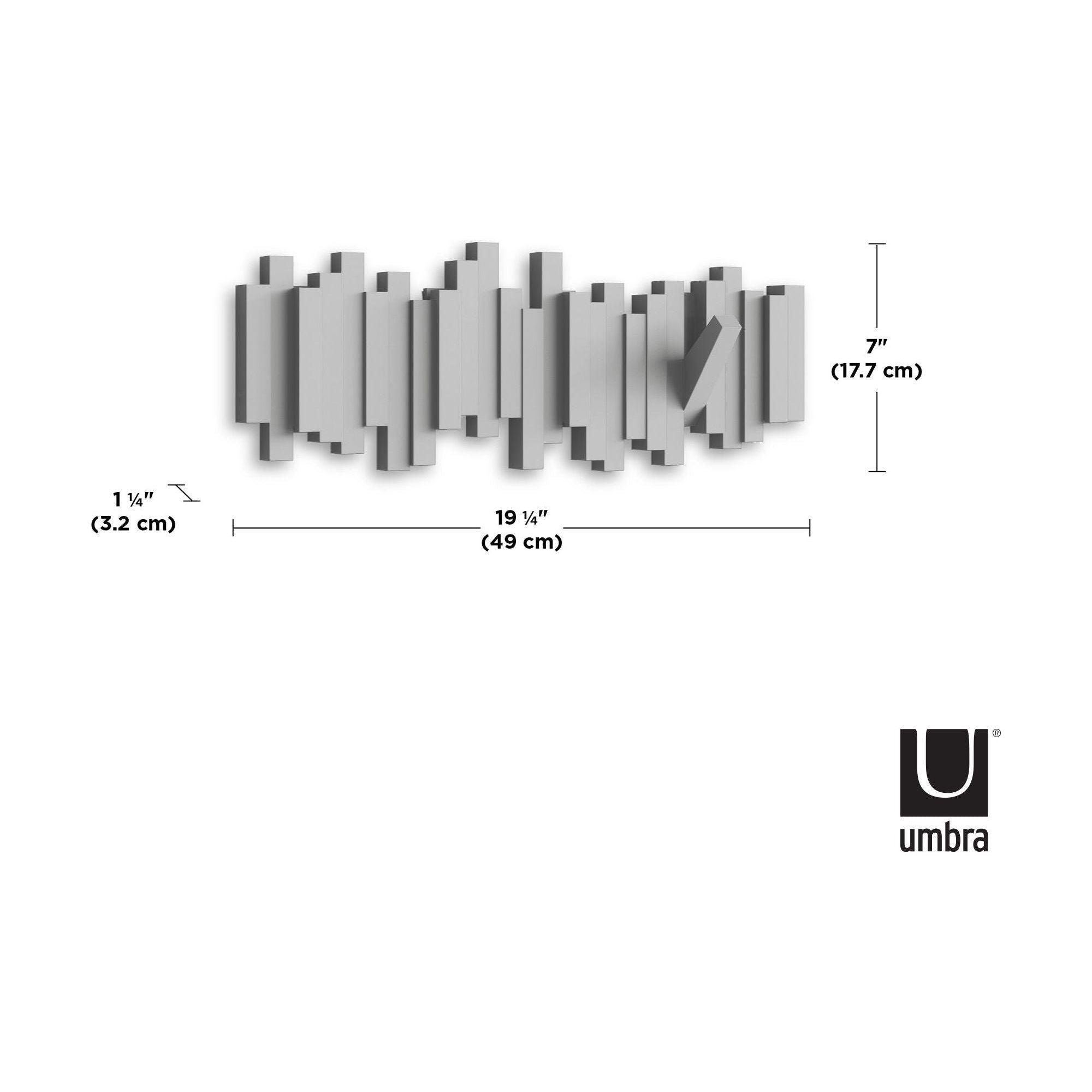 Umbra - Sticks Wall Mounted Coat Rack - Lights Canada