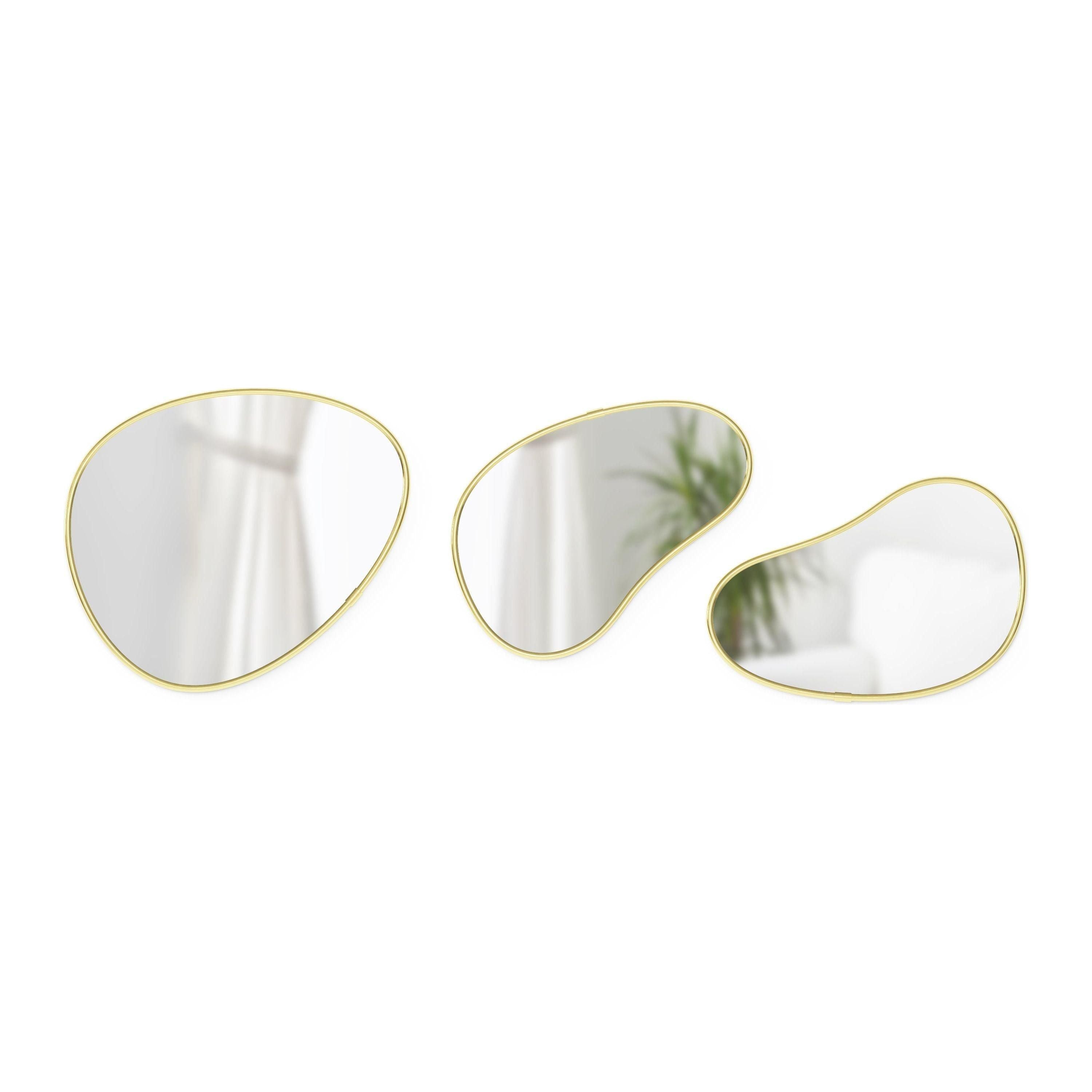 Umbra - Hubba Pebble Mirrors (Set of 3) - Lights Canada