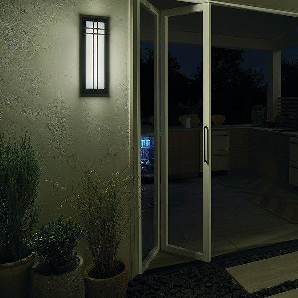 Kichler - Manhattan Outdoor Wall Light - Lights Canada