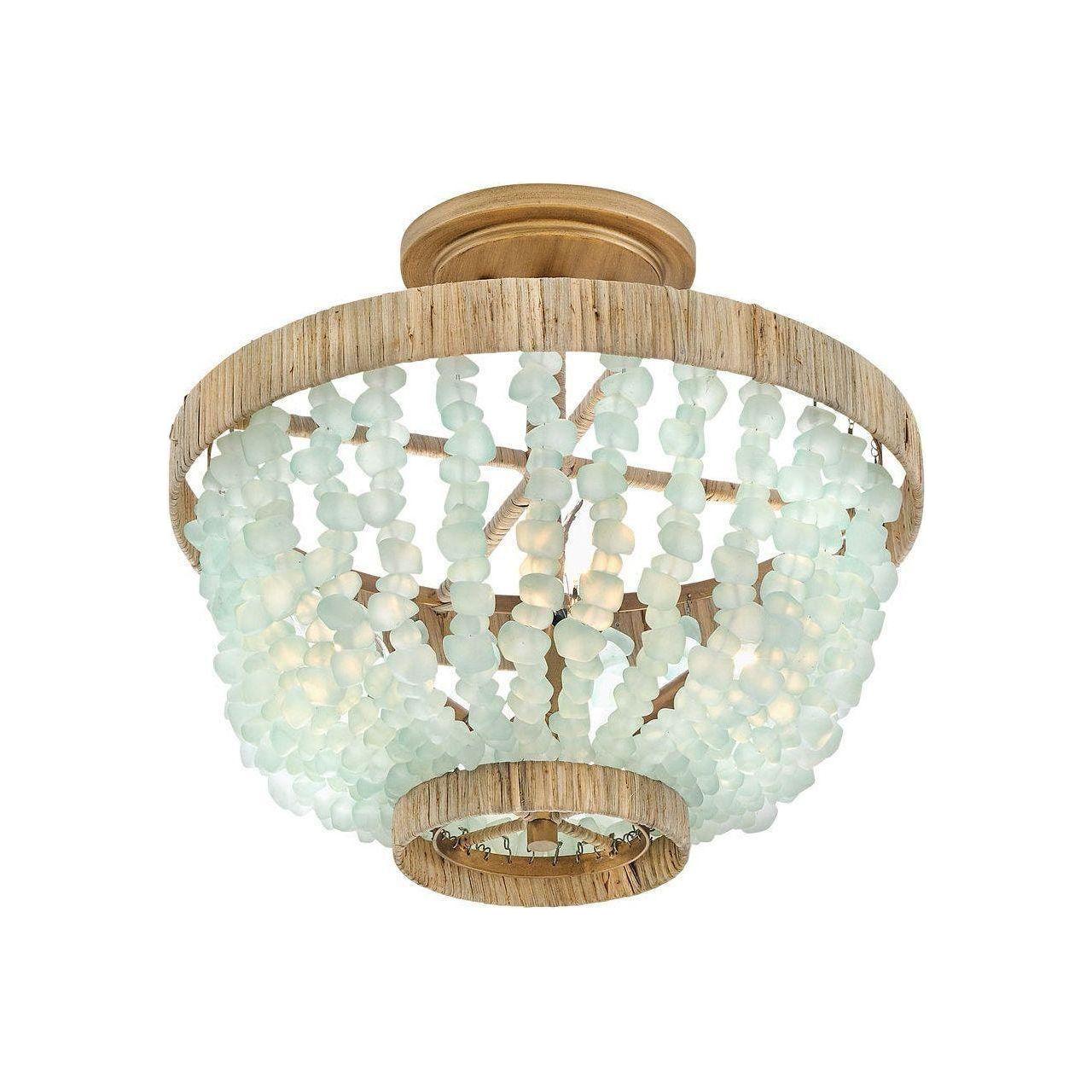 Fredrick Ramond - Dune Medium Semi-Flush Mount - Lights Canada