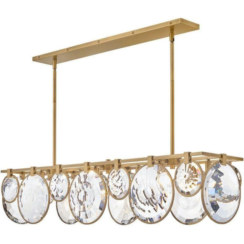 Fredrick Ramond - Nala Eight Light Linear - Lights Canada