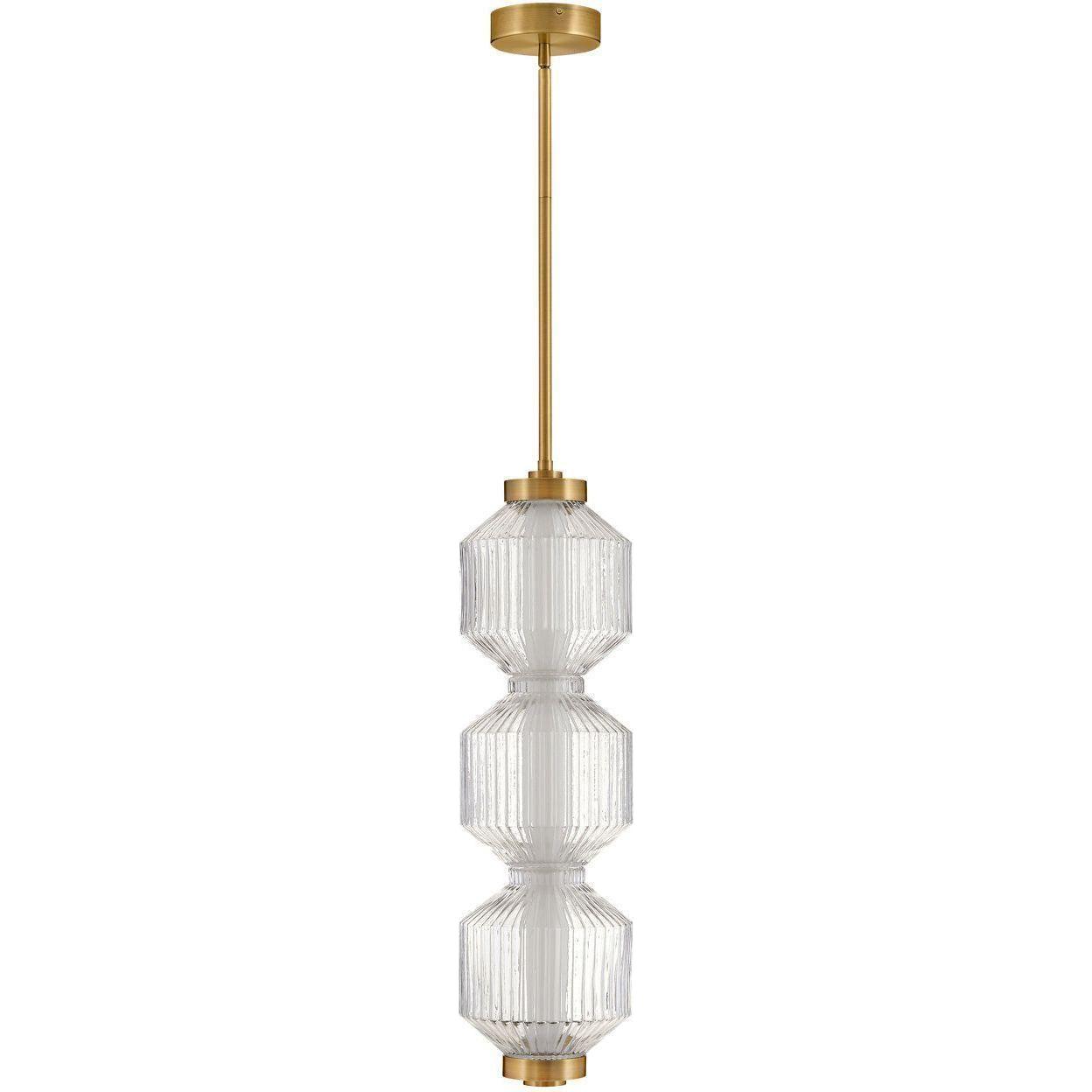 Fredrick Ramond - Reign Medium LED Convertible Pendant - Lights Canada
