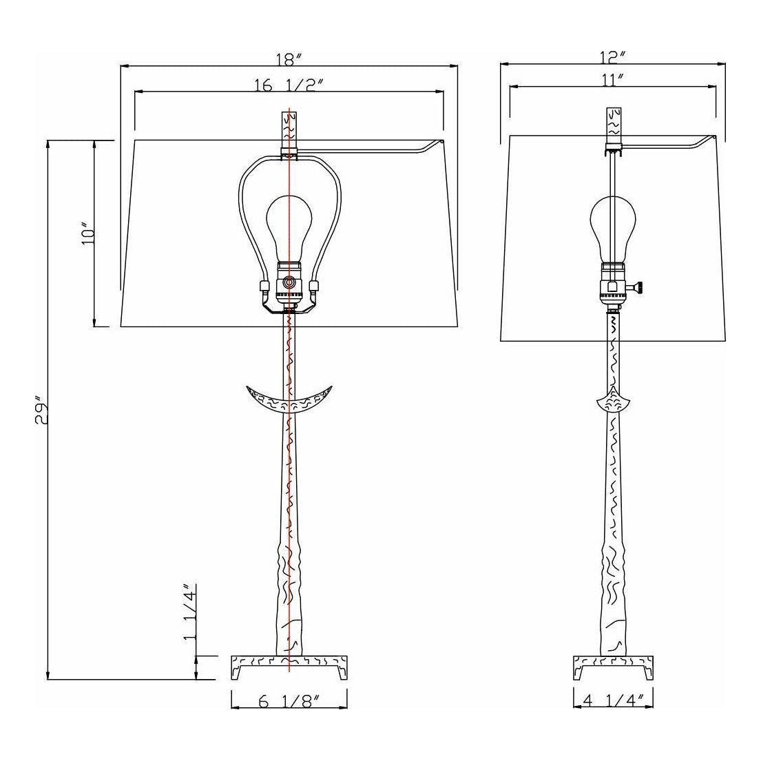 Flow Decor - Gianna Table Lamp - Lights Canada