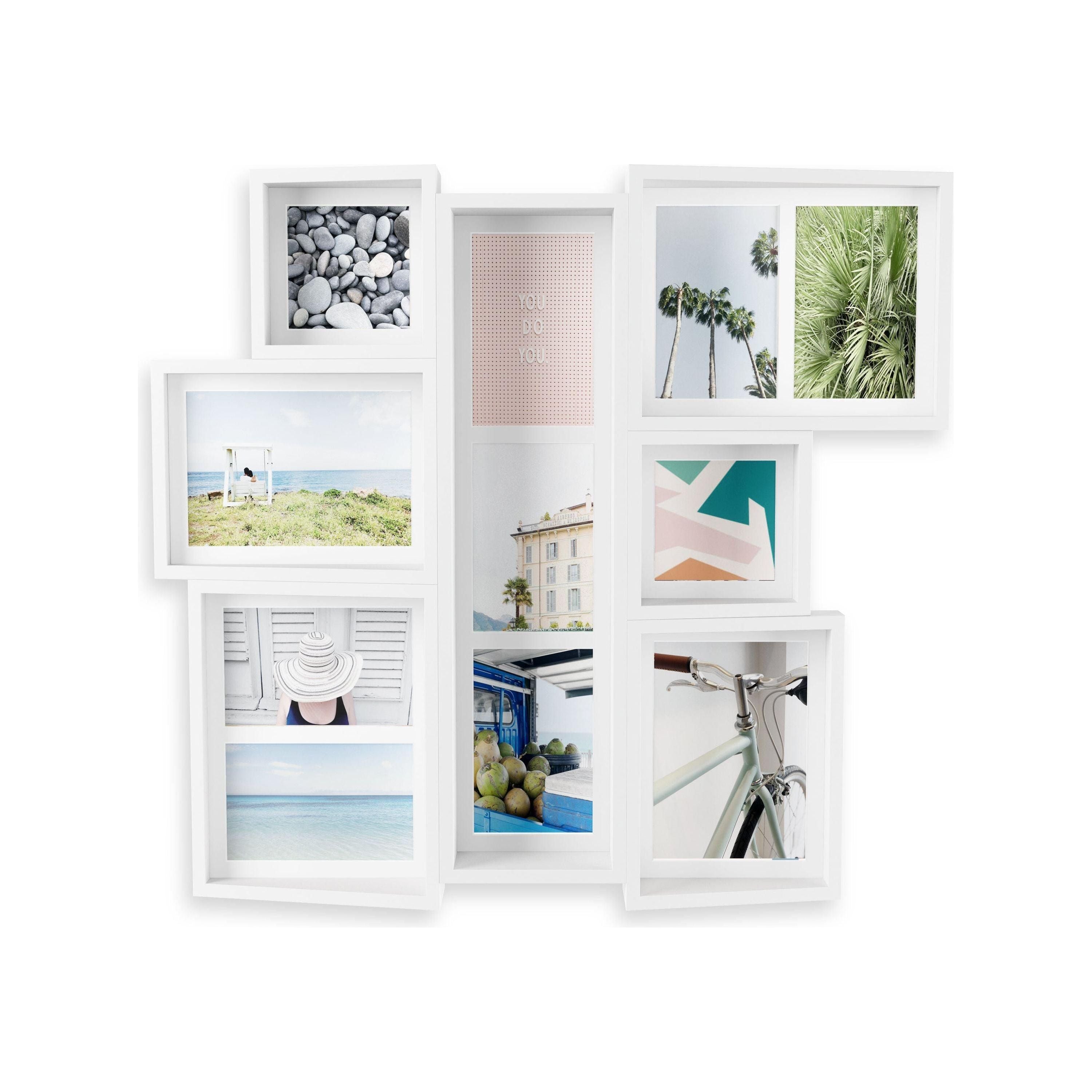 Umbra - Edge Multi-Photo Wall Display - Lights Canada