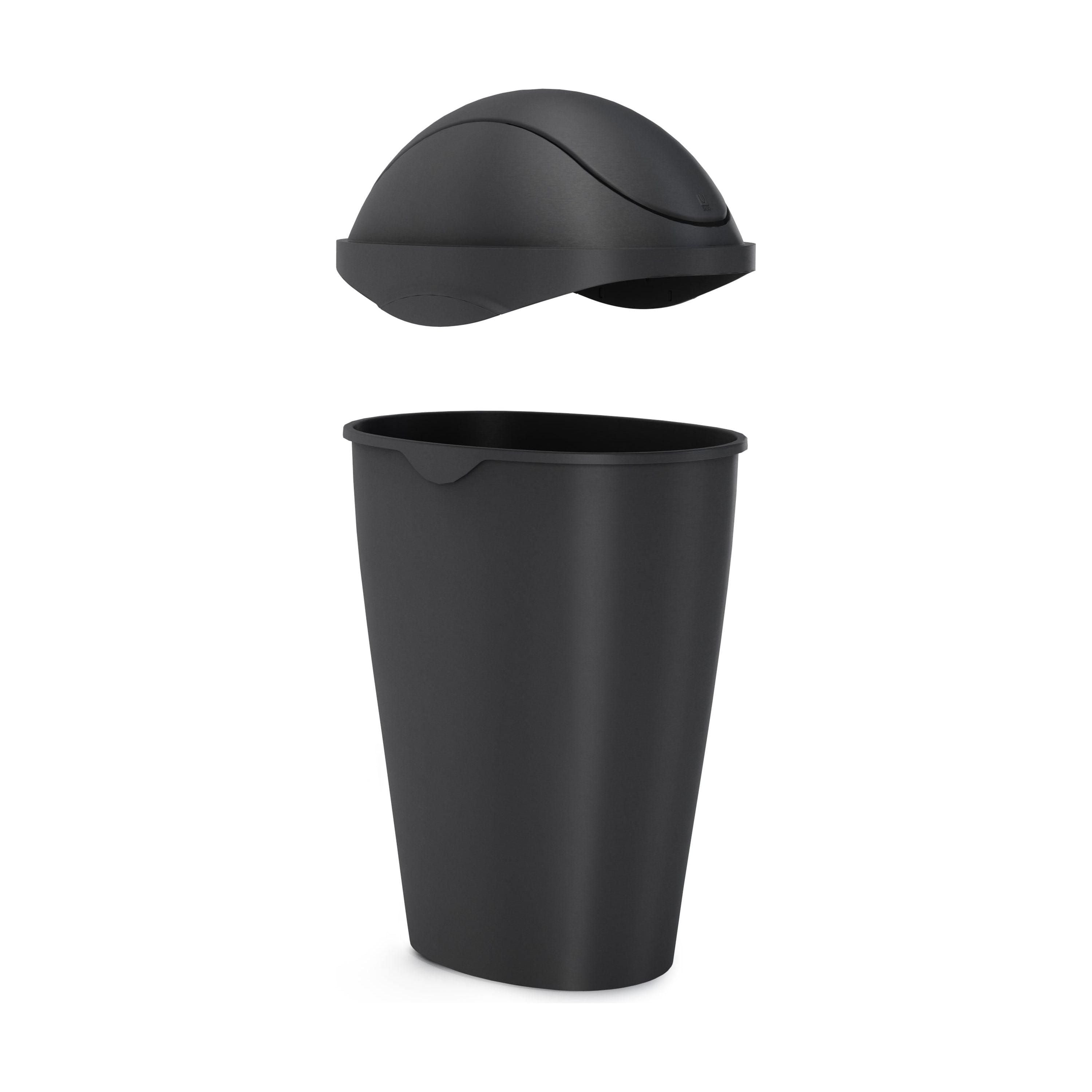 Umbra - Swinger 12-Gallon (45L) Swing-Top Waste Can - Lights Canada