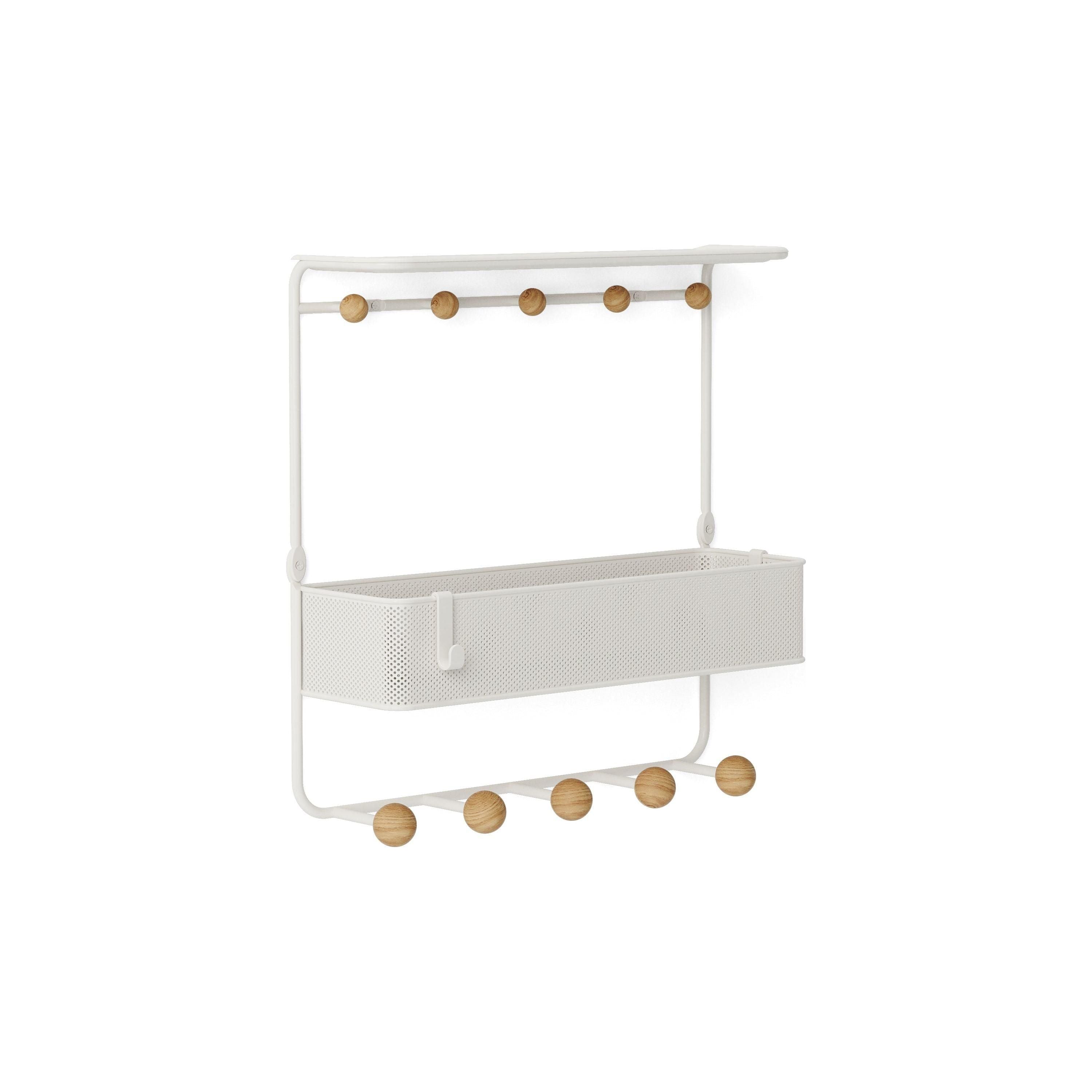 Umbra - Estique Shelf with Hooks - Lights Canada