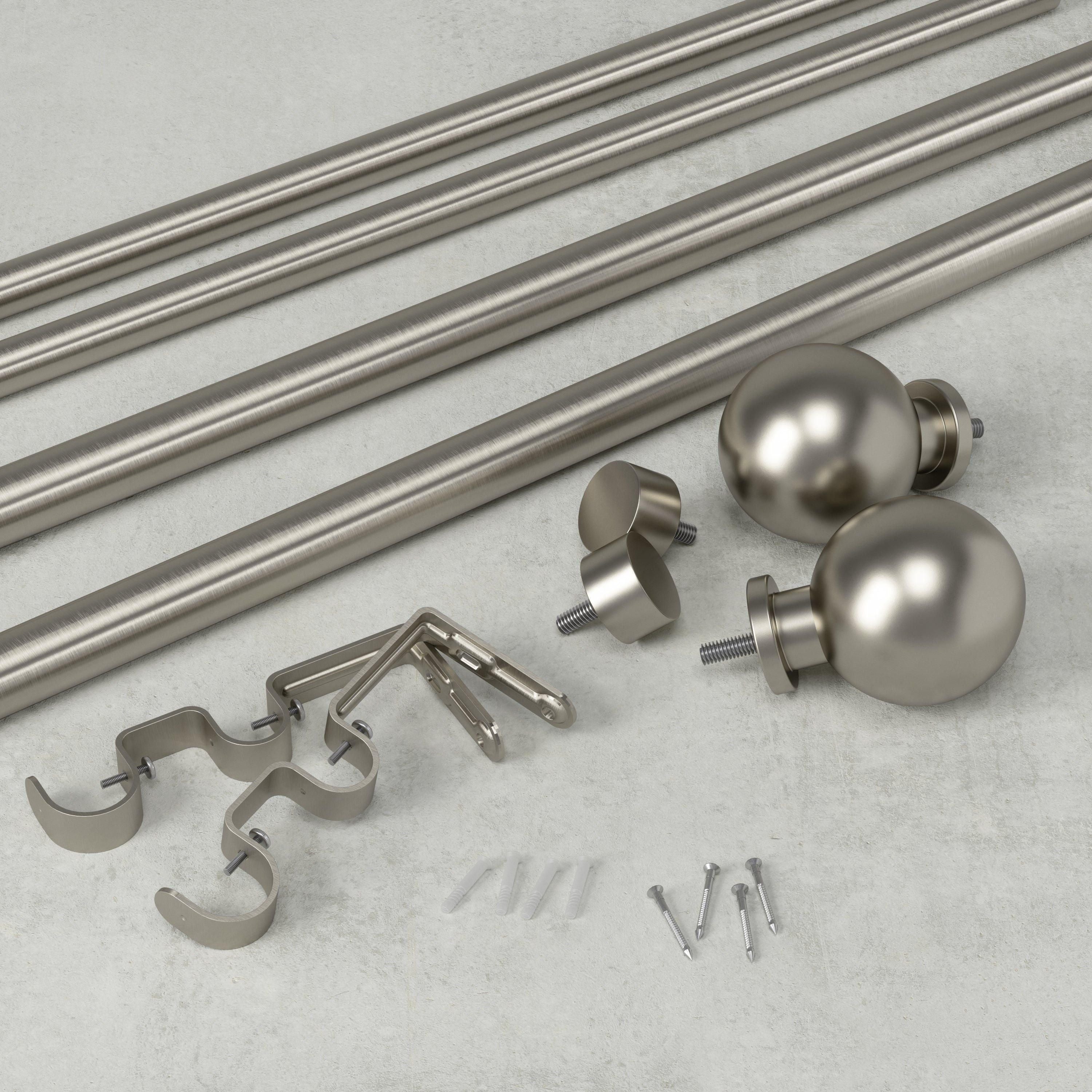 Umbra - Bolas Double Curtain Rod - Lights Canada