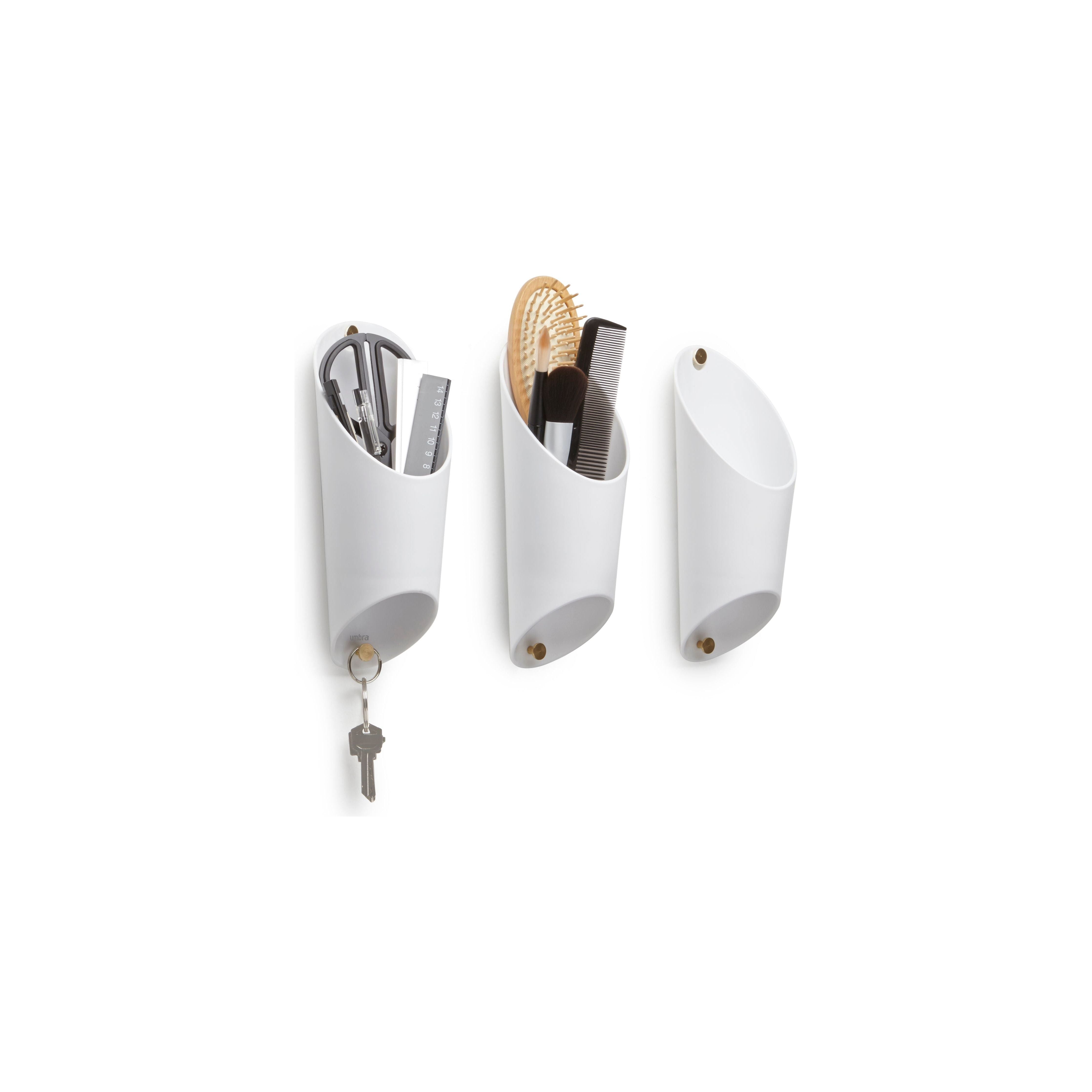 Umbra - Floralink Wall Vessels (Set of 3) - Lights Canada
