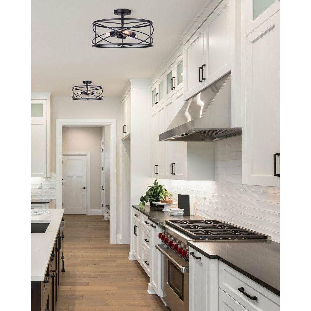 Canarm - Canarm Malene Semi Flush Mount - Lights Canada