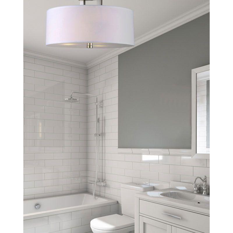 Canarm - River Semi Flush Mount - Lights Canada
