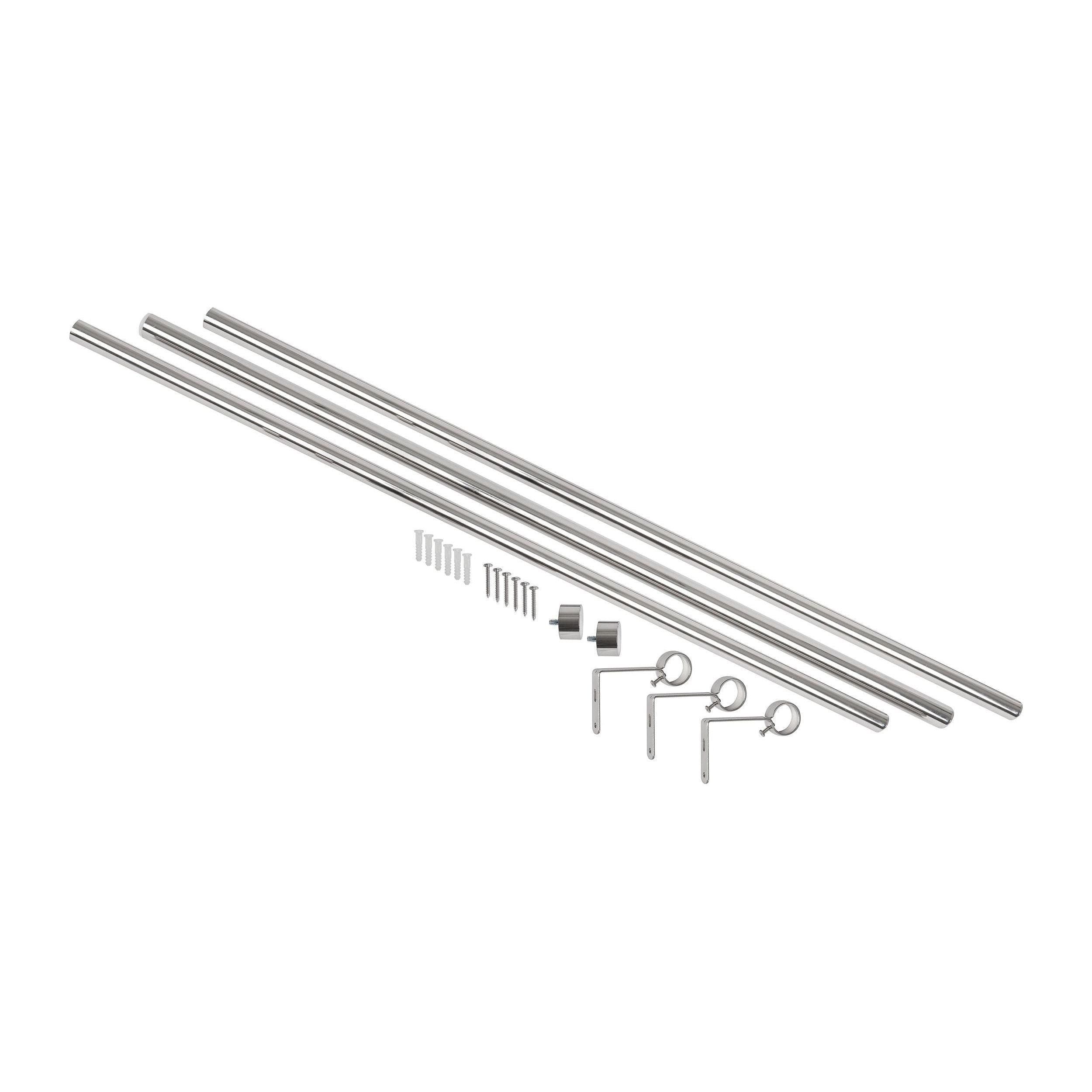 Umbra - Cappa Expandable Single Curtain Rod - Lights Canada
