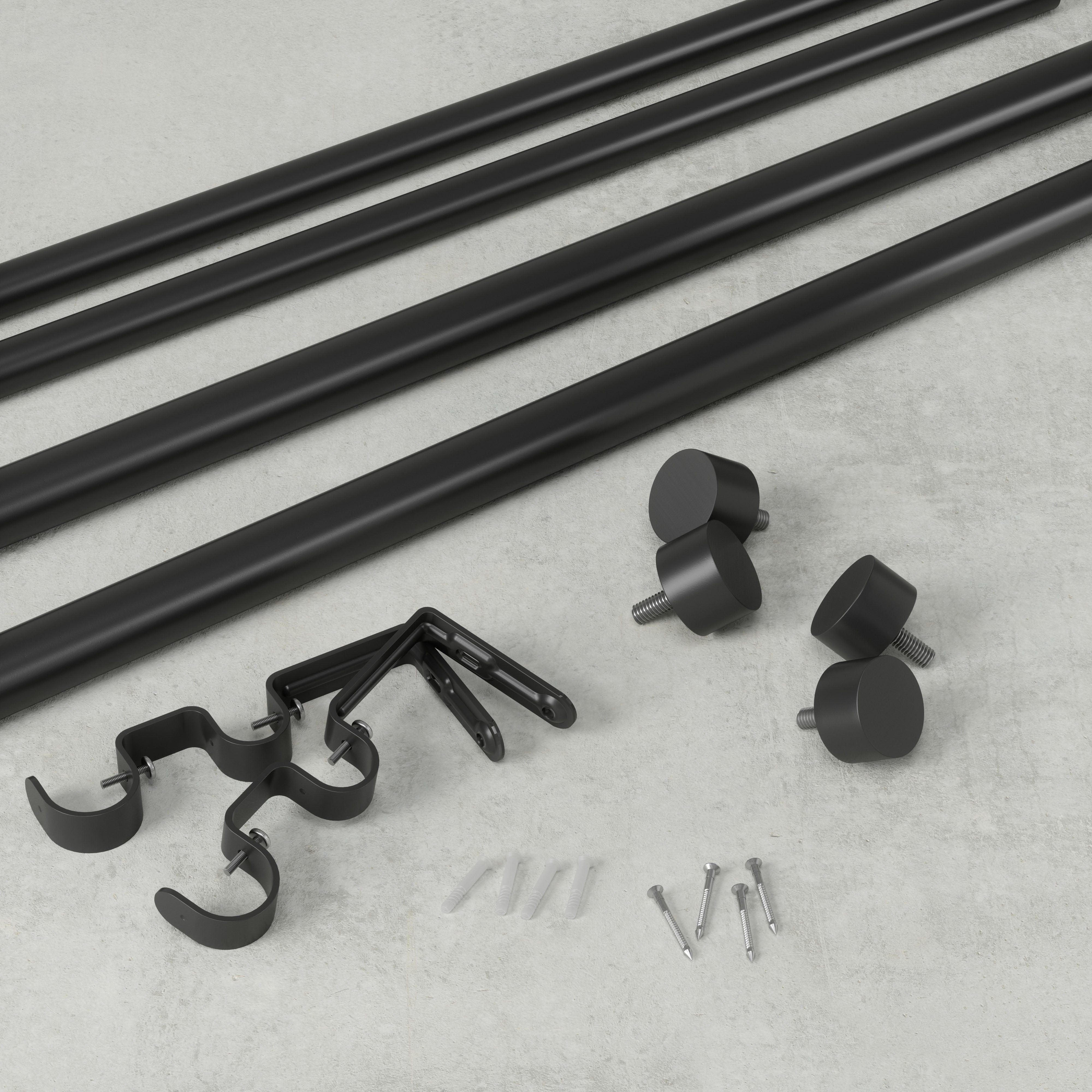 Umbra - Cappa Expandable Double Curtain Rod - Lights Canada