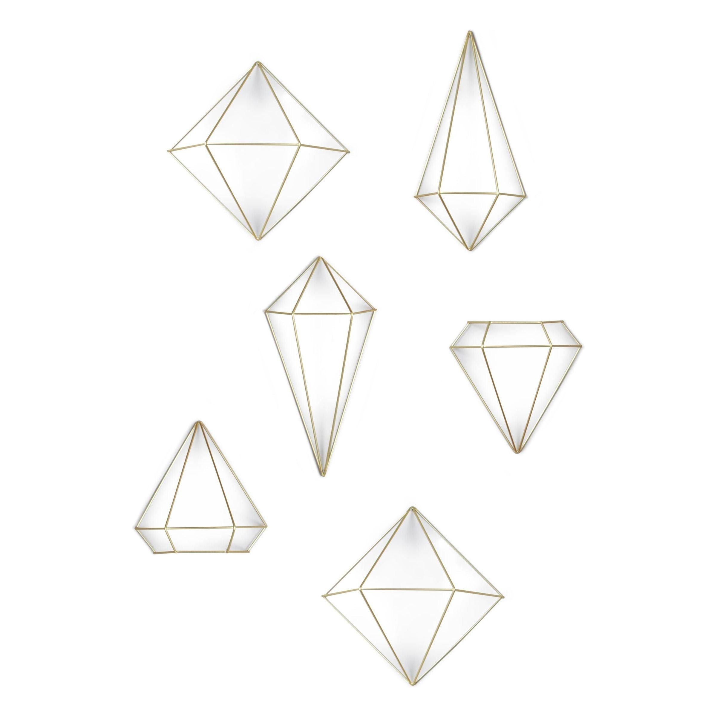 Umbra - Prisma Wall Decor (Set of 6) - Lights Canada