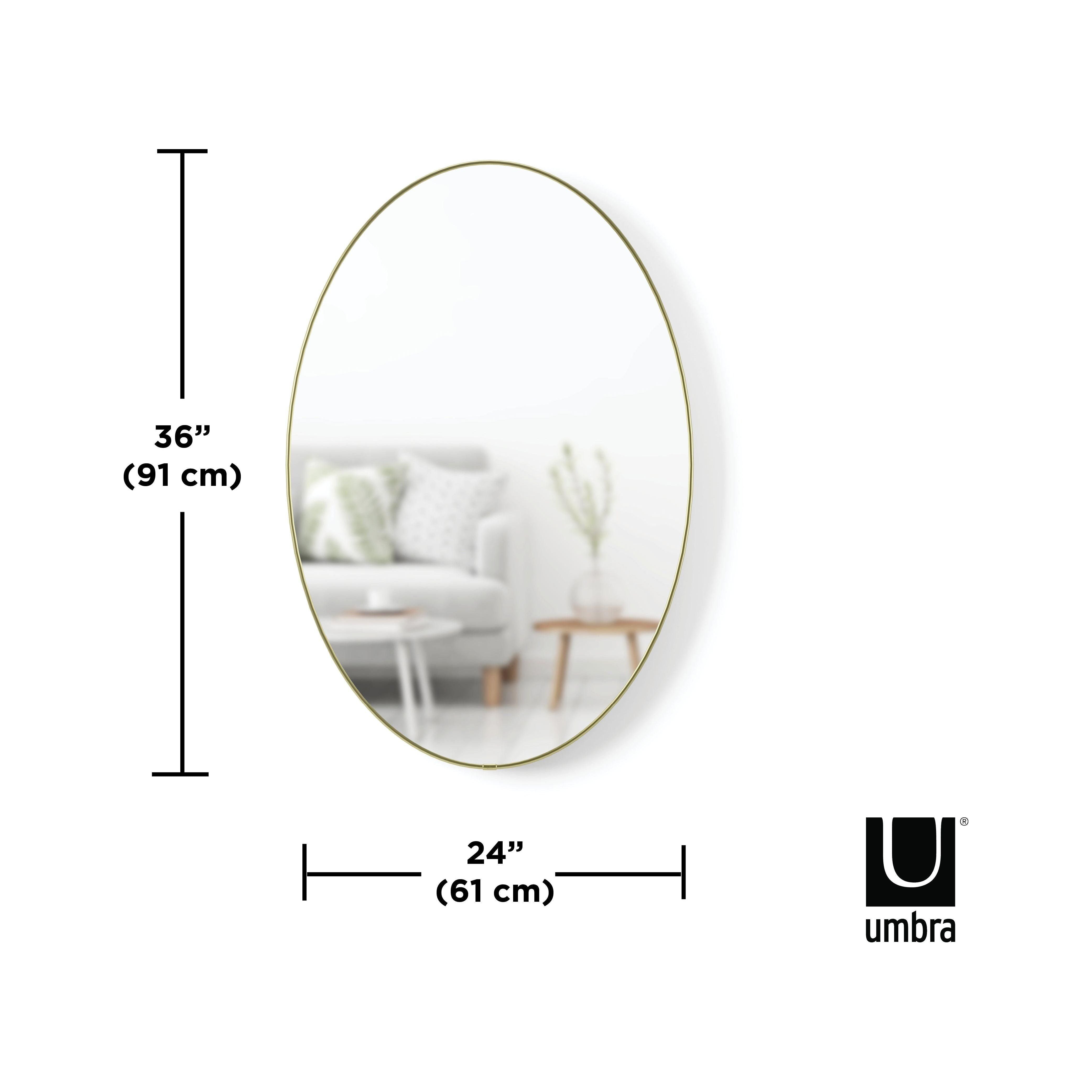 Umbra - Hubba 24 x 36" Oval Mirror - Lights Canada