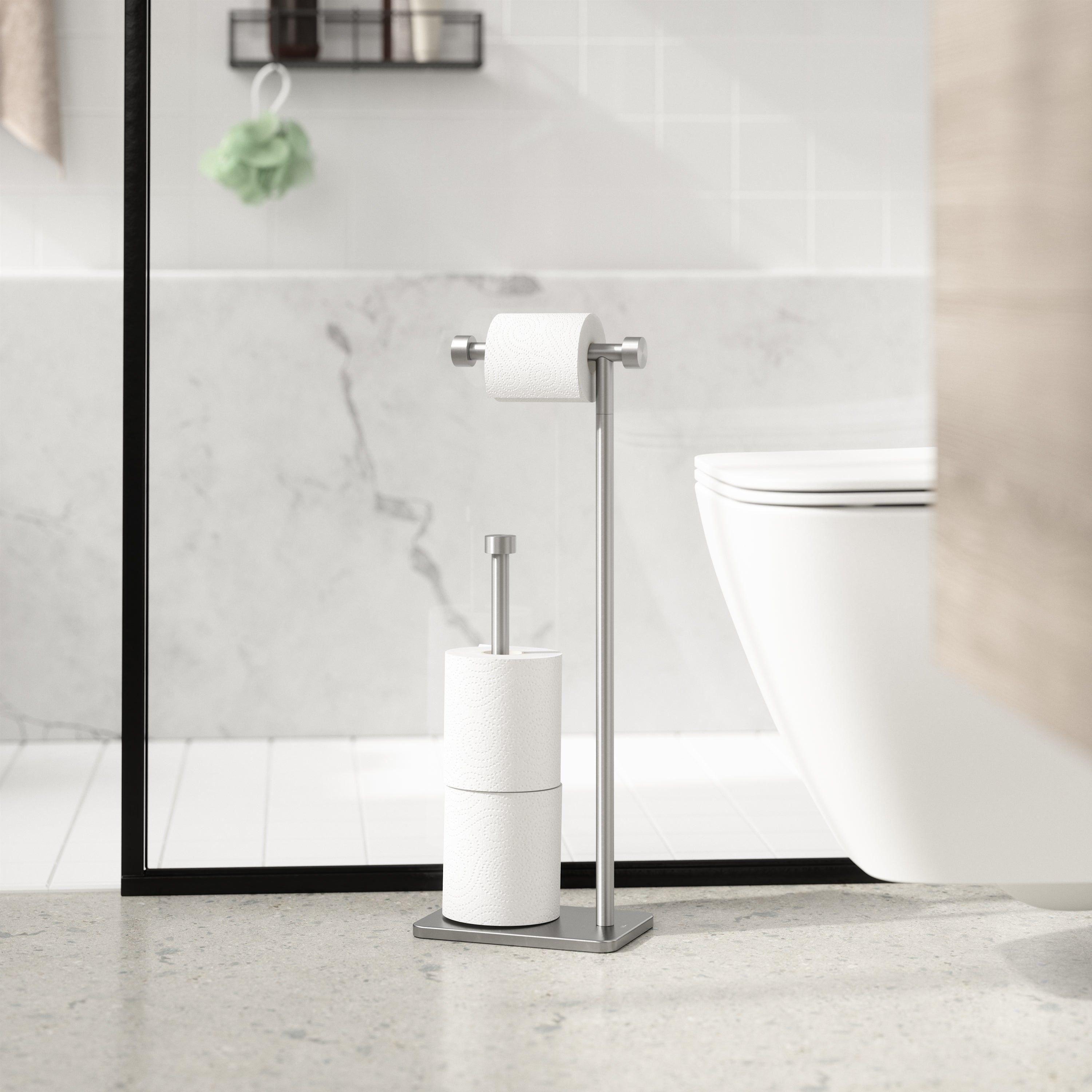 Umbra - Cappa Toilet Paper Holder & Reserve - Lights Canada