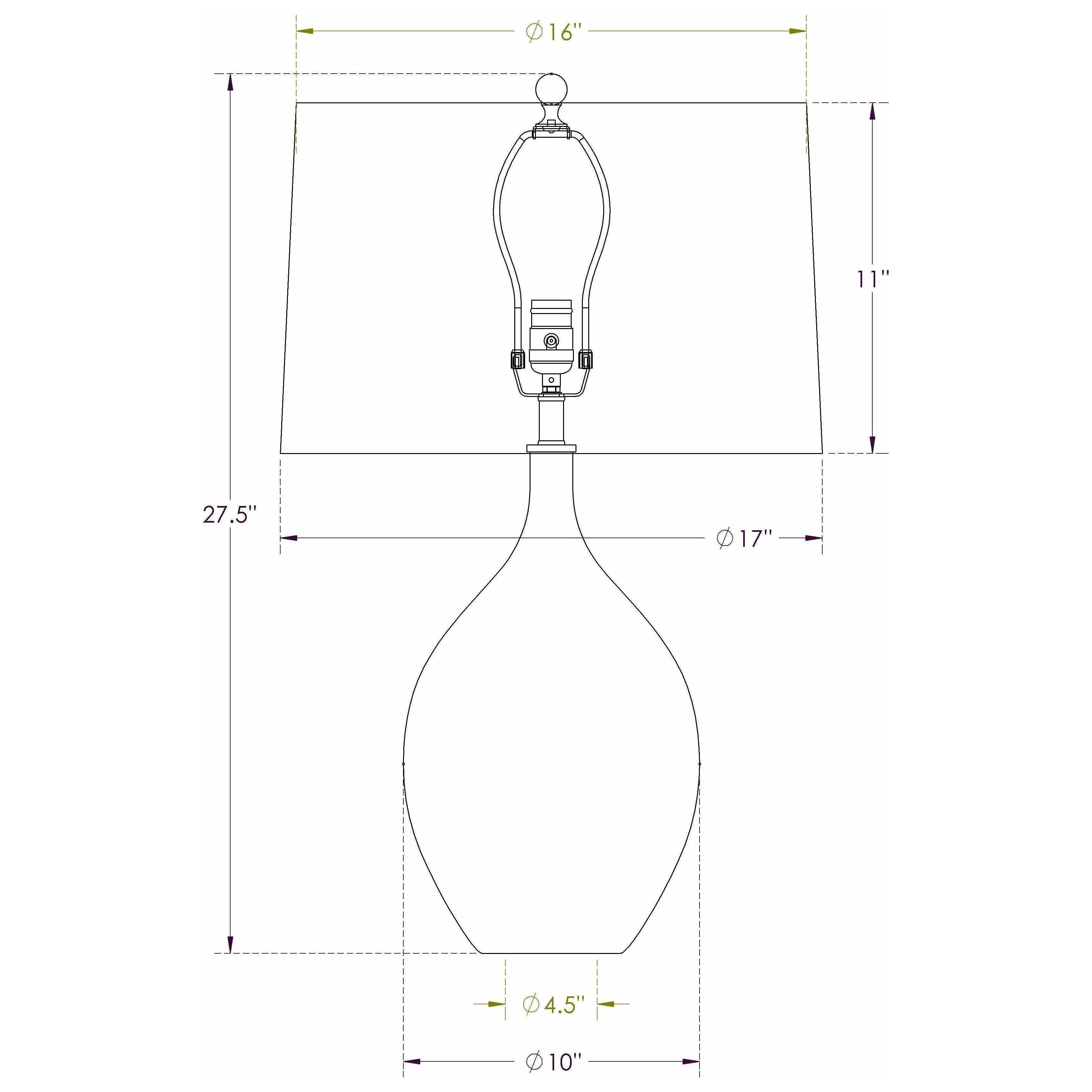 Flow Decor - Malone Table Lamp - Lights Canada