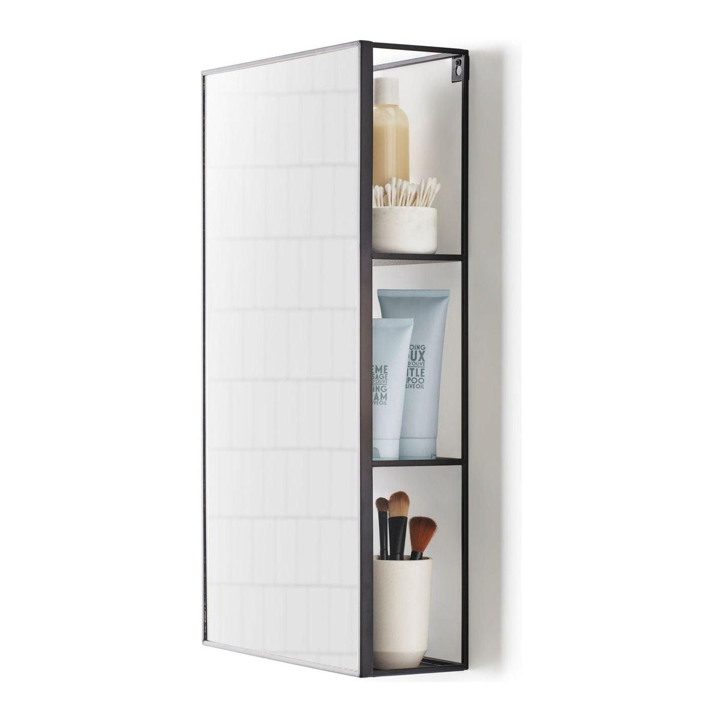 Umbra - Cubiko Wall Mirror & Storage Unit - Lights Canada