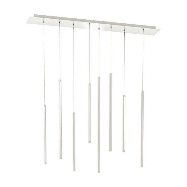 DALS - Square Cct Led Duo-Light Cylinder Pendant Cluster - Lights Canada
