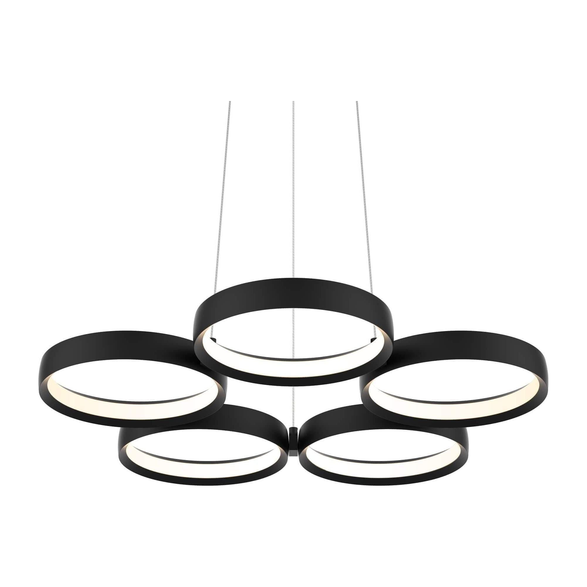 DALS - 5 Ring Led Pendant Light - Lights Canada