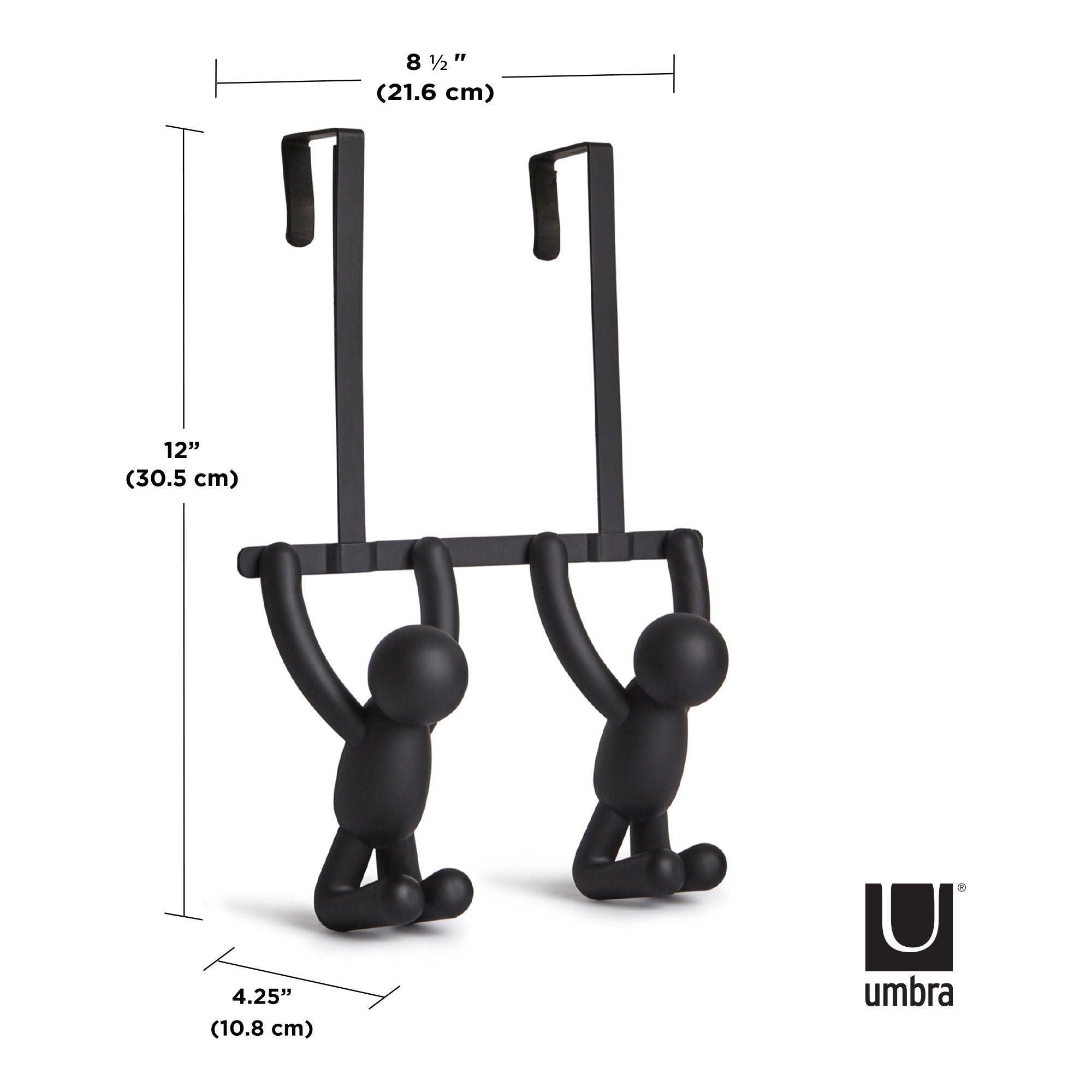 Umbra - Buddy Over The Door 2 Hook - Lights Canada