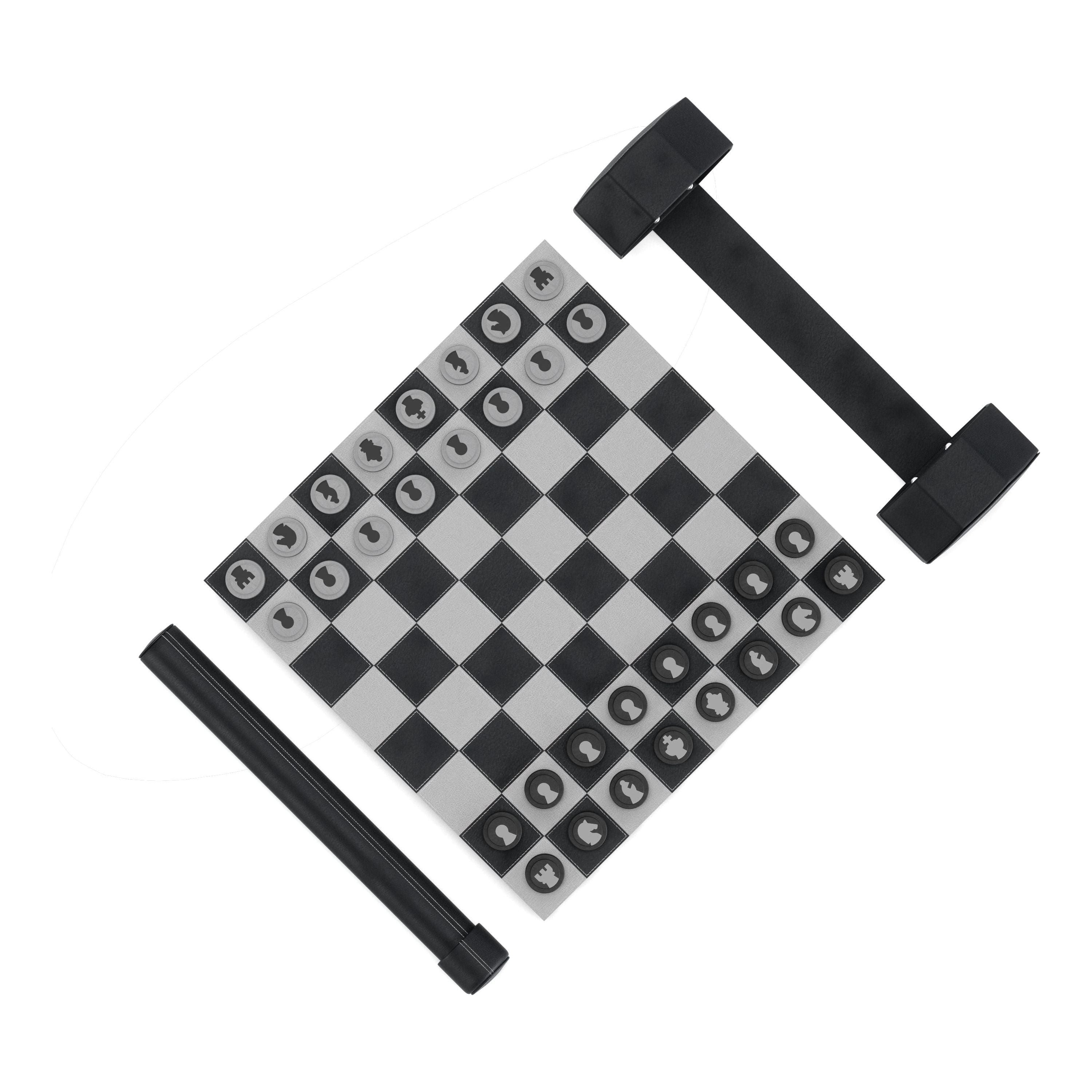 Umbra - Rolz Chess/Checkers Set - Lights Canada