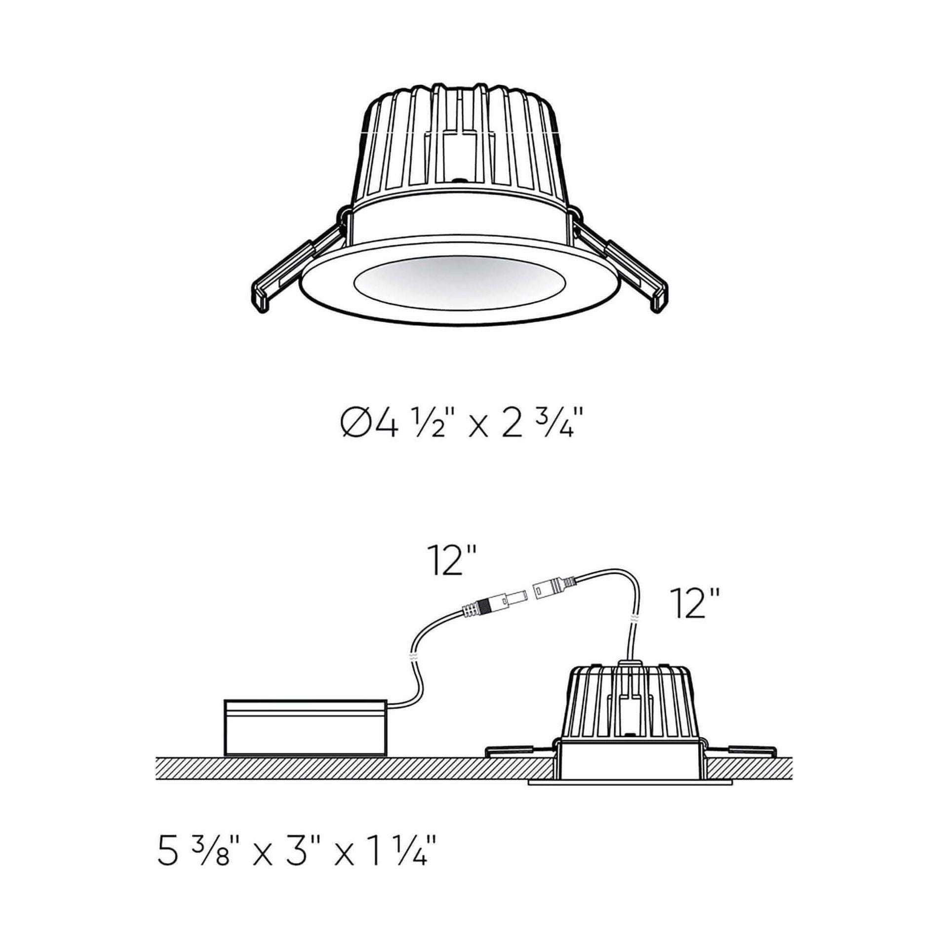 DALS - Round Indoor/Outdoor Regressed Gimbal Down Light - Lights Canada