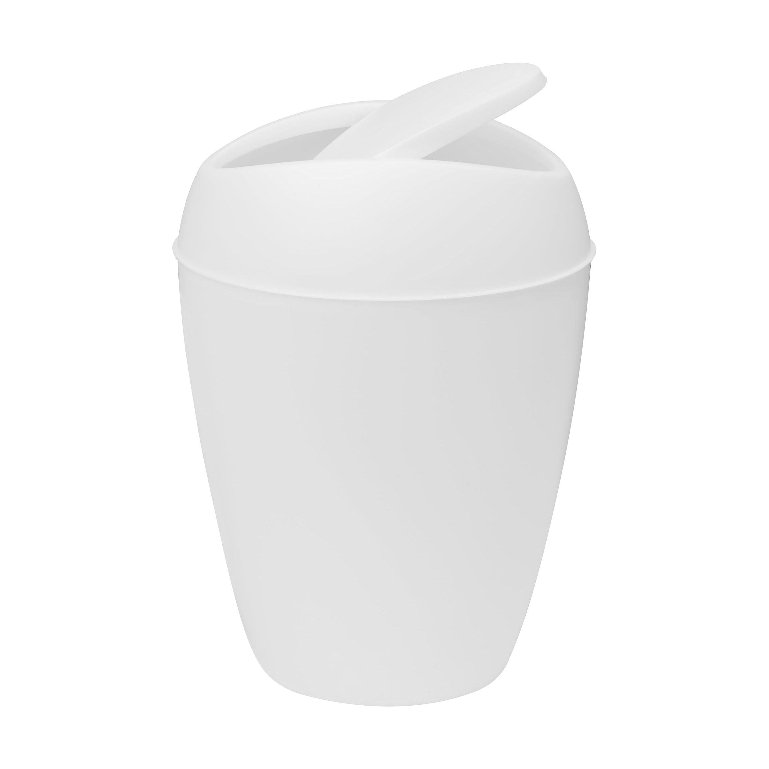 Umbra - Twirla Trash Can 2.4 Gallon (9L) Capacity - Lights Canada