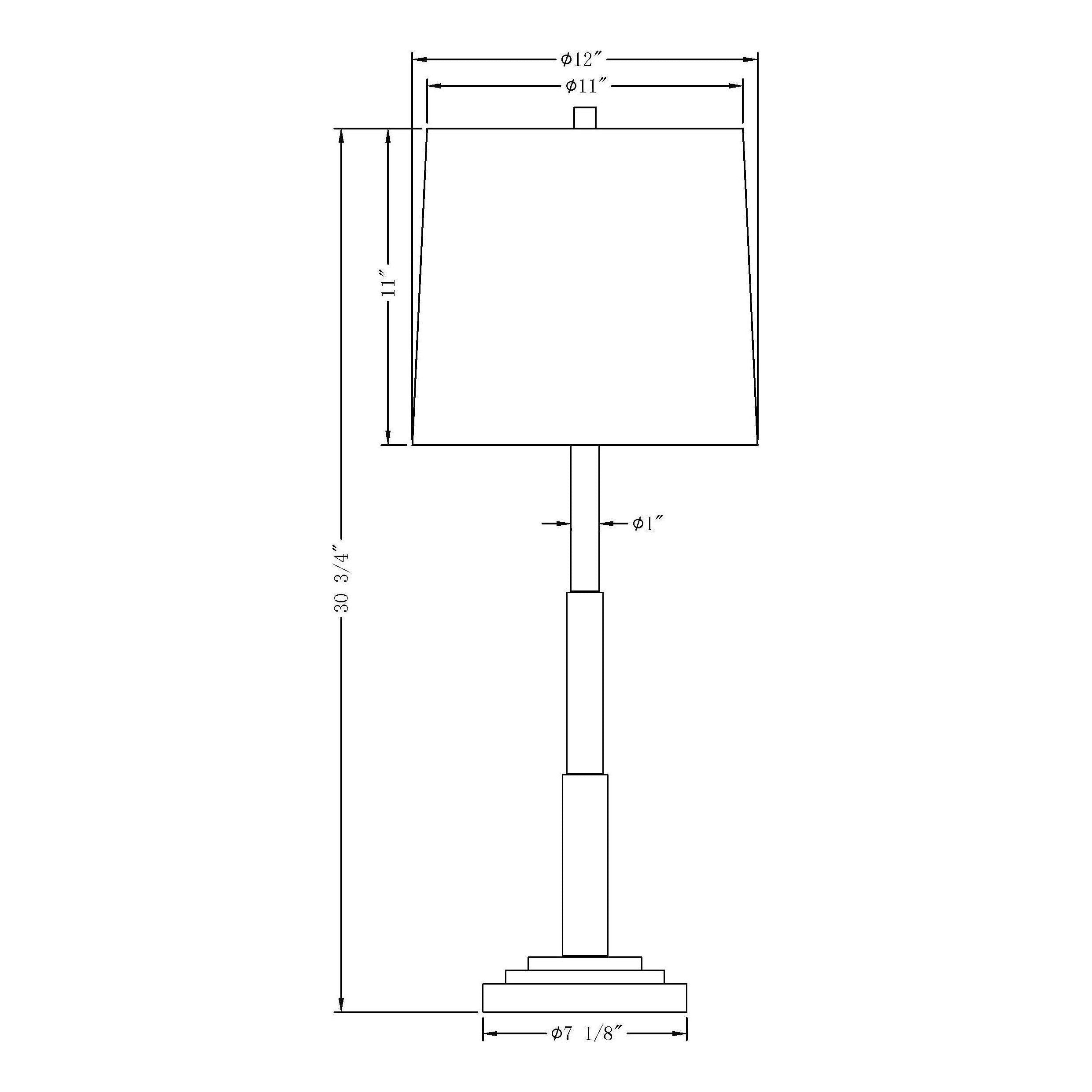 Flow Decor - Robinson Table Lamp - Lights Canada