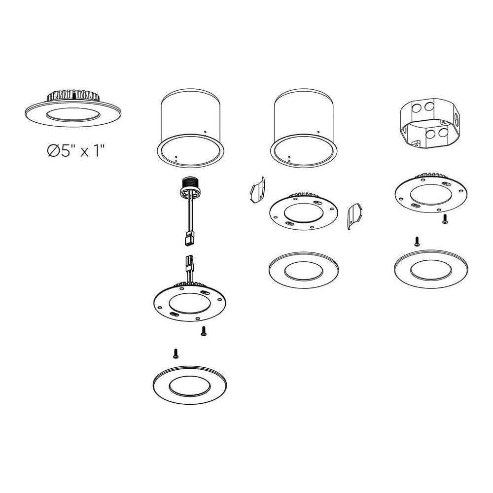 DALS - Recessed Retrofit Led Light - Lights Canada