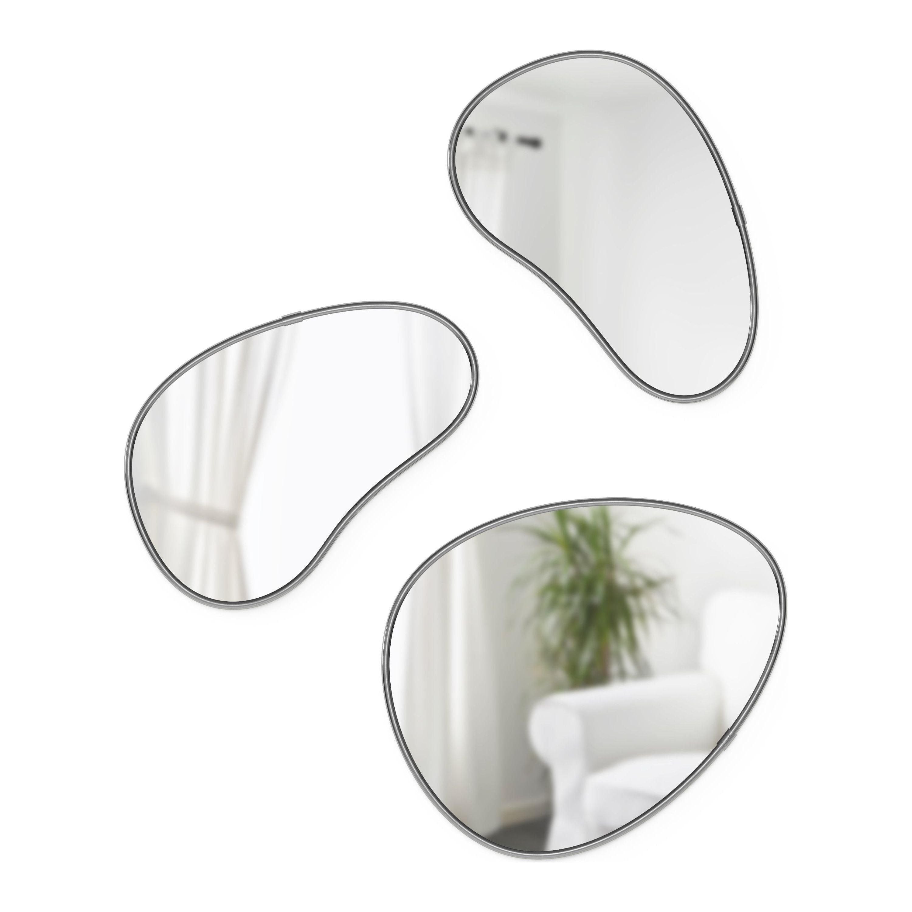 Umbra - Hubba Pebble Mirrors (Set of 3) - Lights Canada