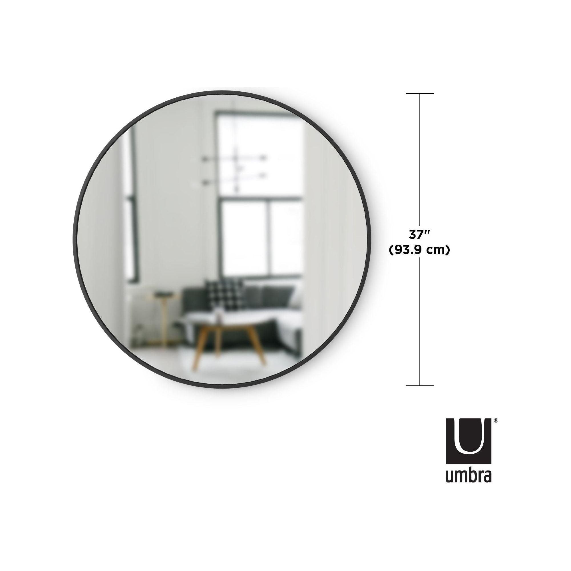 Umbra - Hub Decorative Round Wall Mirror - Lights Canada