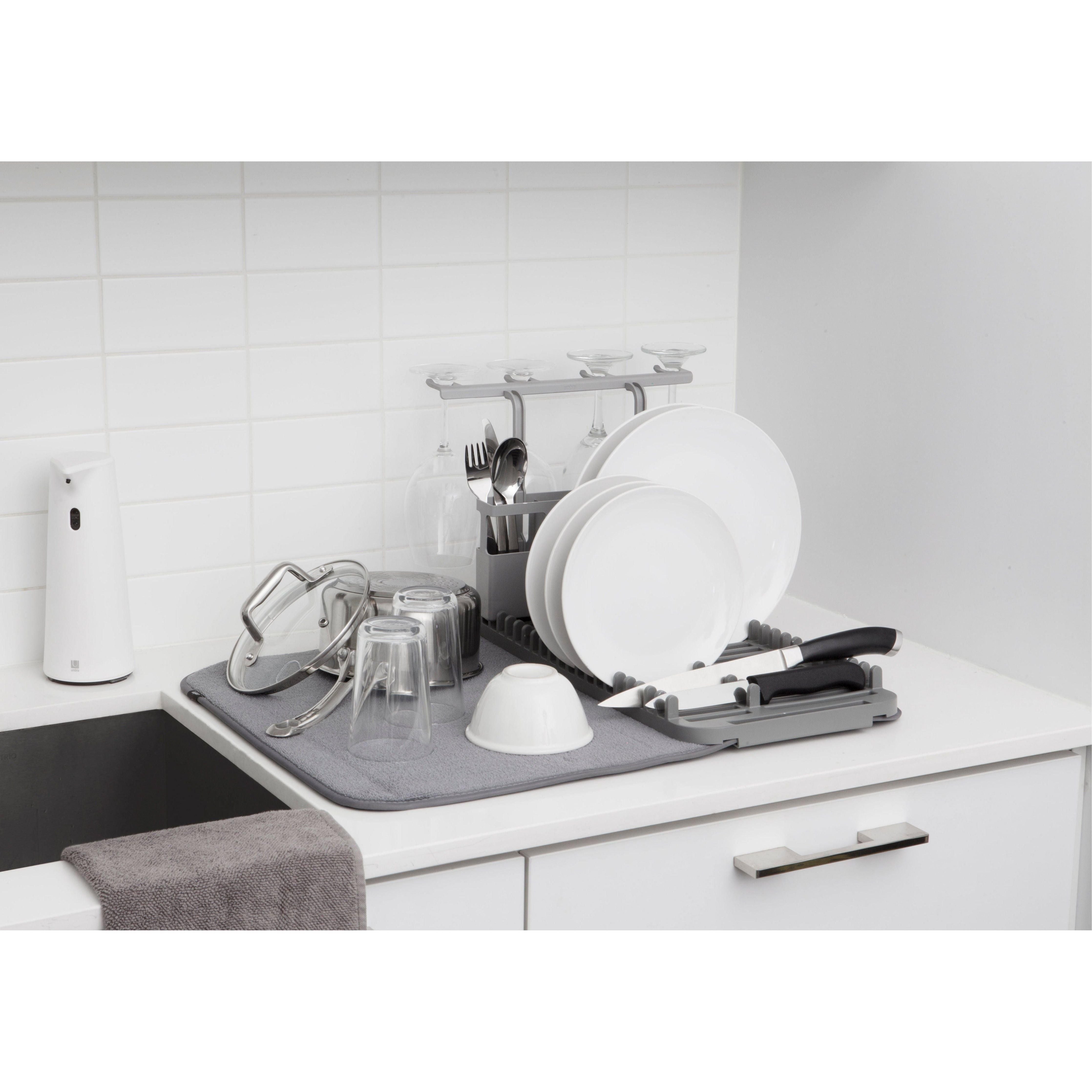 Umbra - UDry Dishrack with Drying Mat - Lights Canada