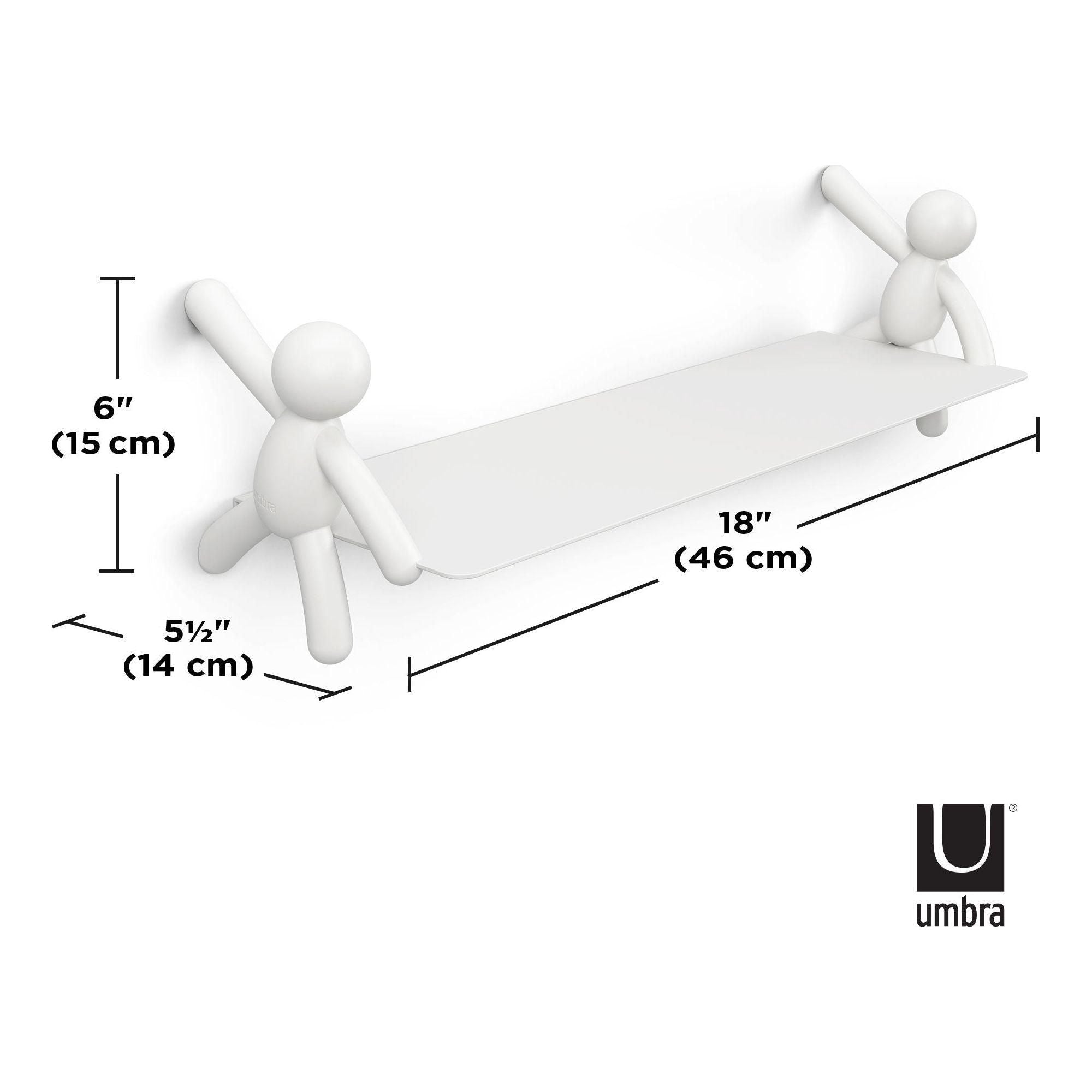 Umbra - Buddy Floating Wall Shelf - Lights Canada
