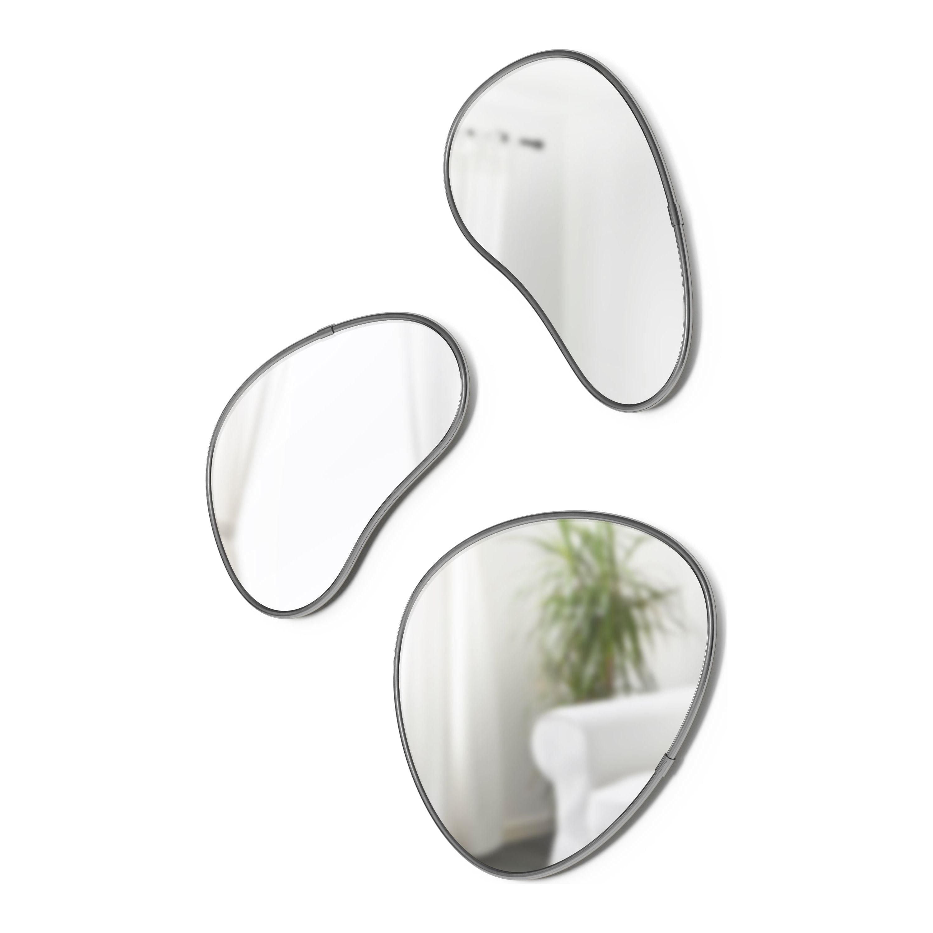 Umbra - Hubba Pebble Mirrors (Set of 3) - Lights Canada