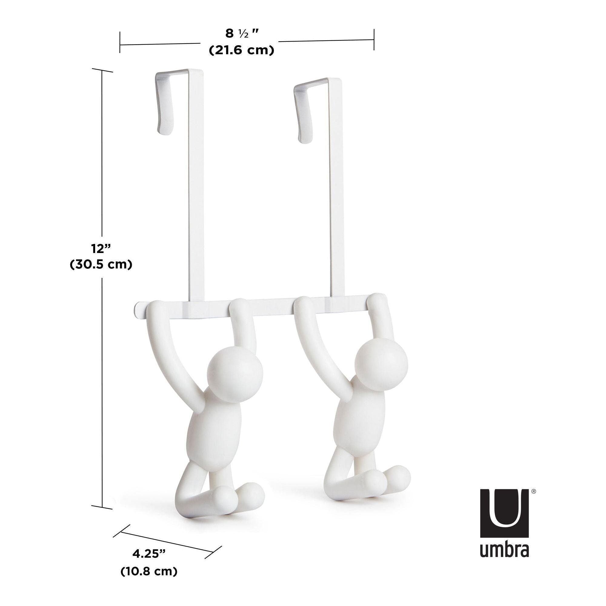 Umbra - Buddy Over The Door 2 Hook - Lights Canada