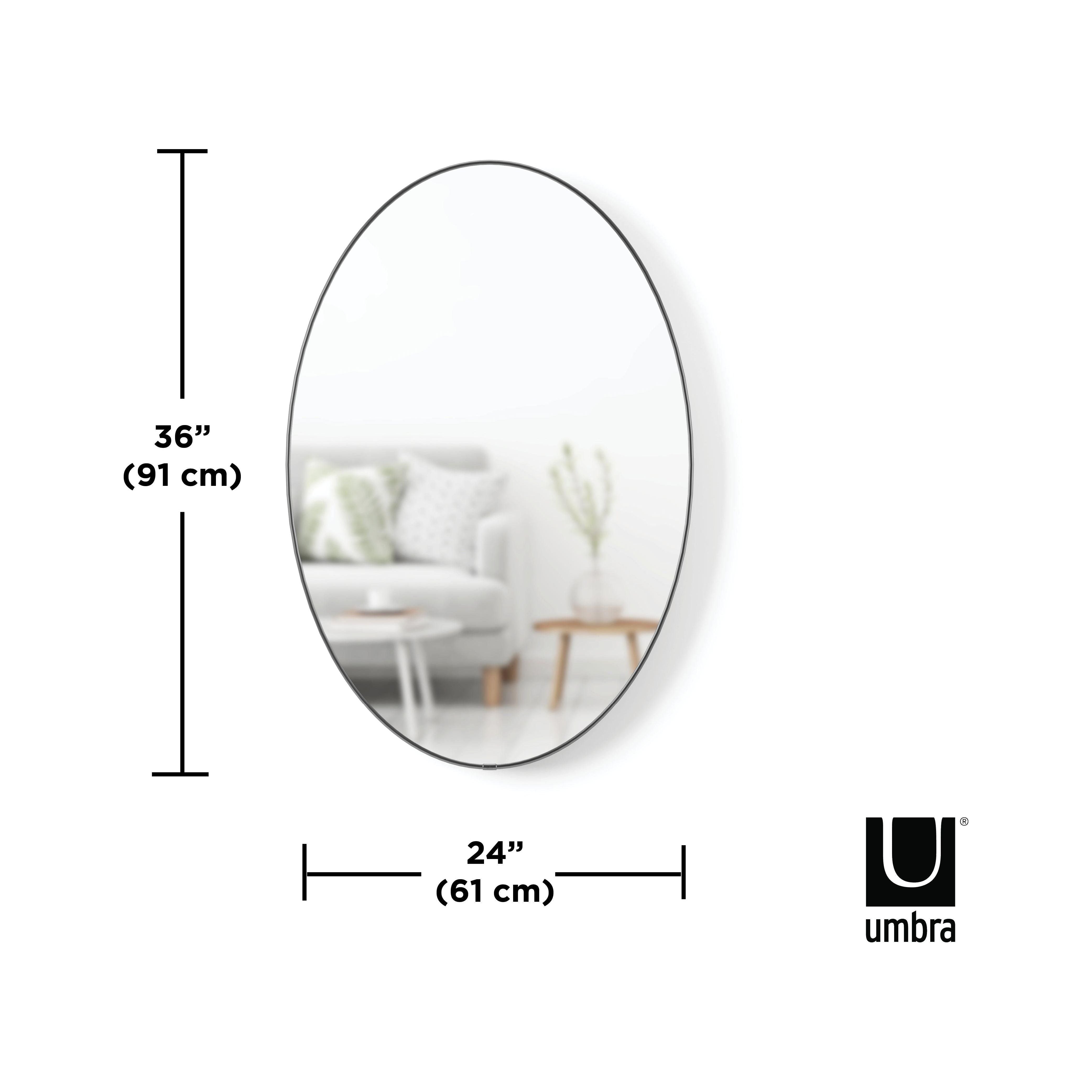 Umbra - Hubba 24 x 36" Oval Mirror - Lights Canada