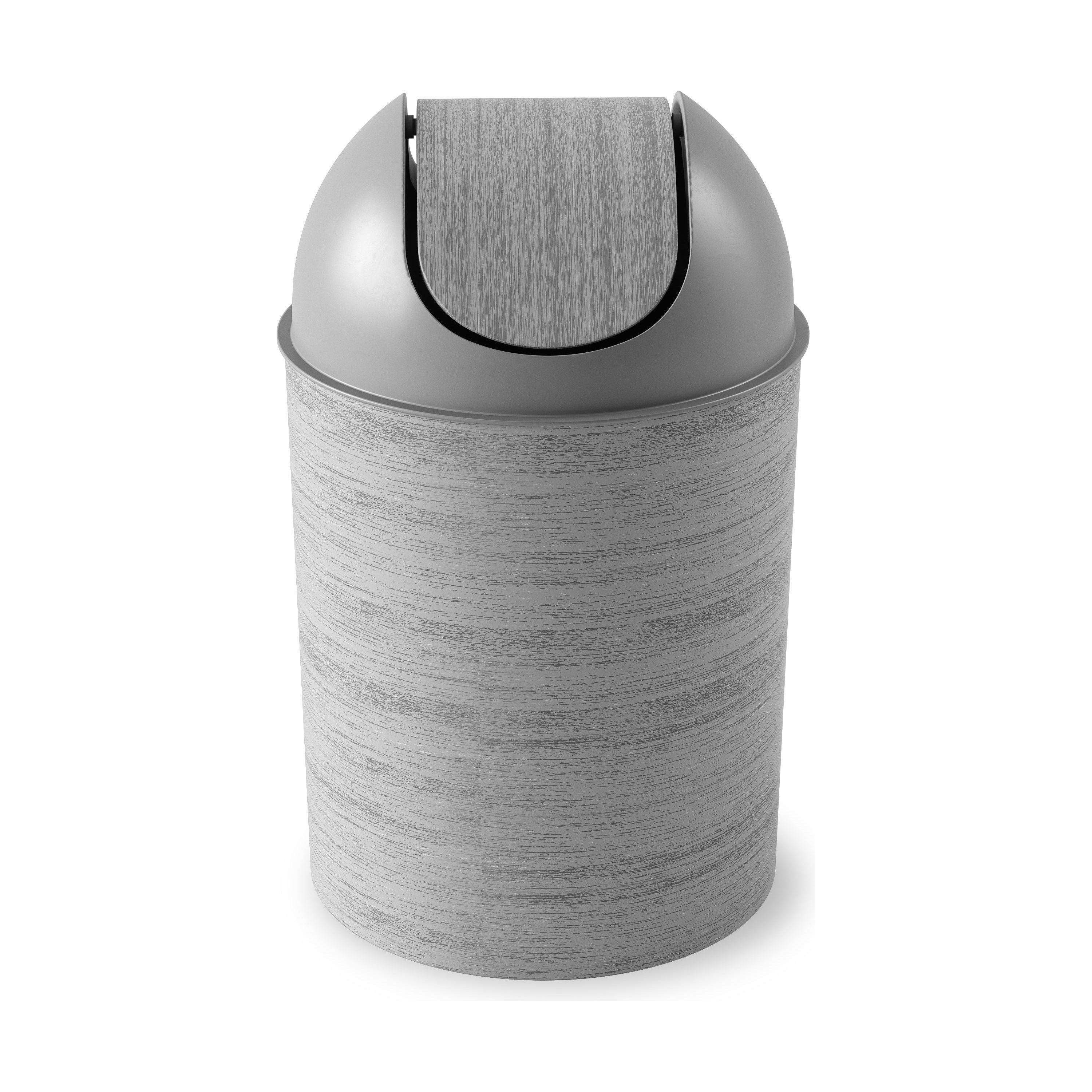 Umbra - Mezzo Swing-Top Trash Can 2.5-Gallon (9L) Capacity - Lights Canada