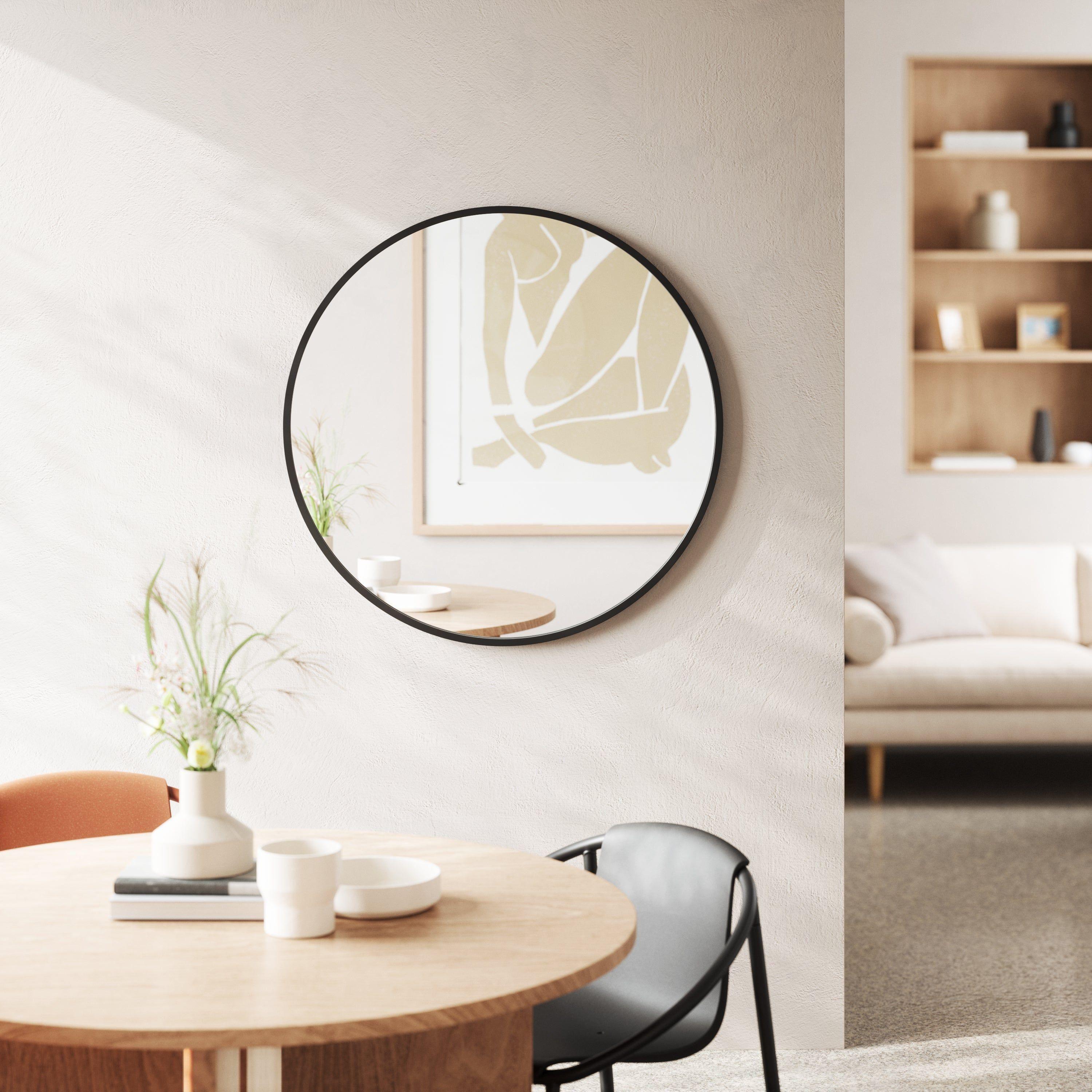 Umbra - Hub Decorative Round Wall Mirror - Lights Canada