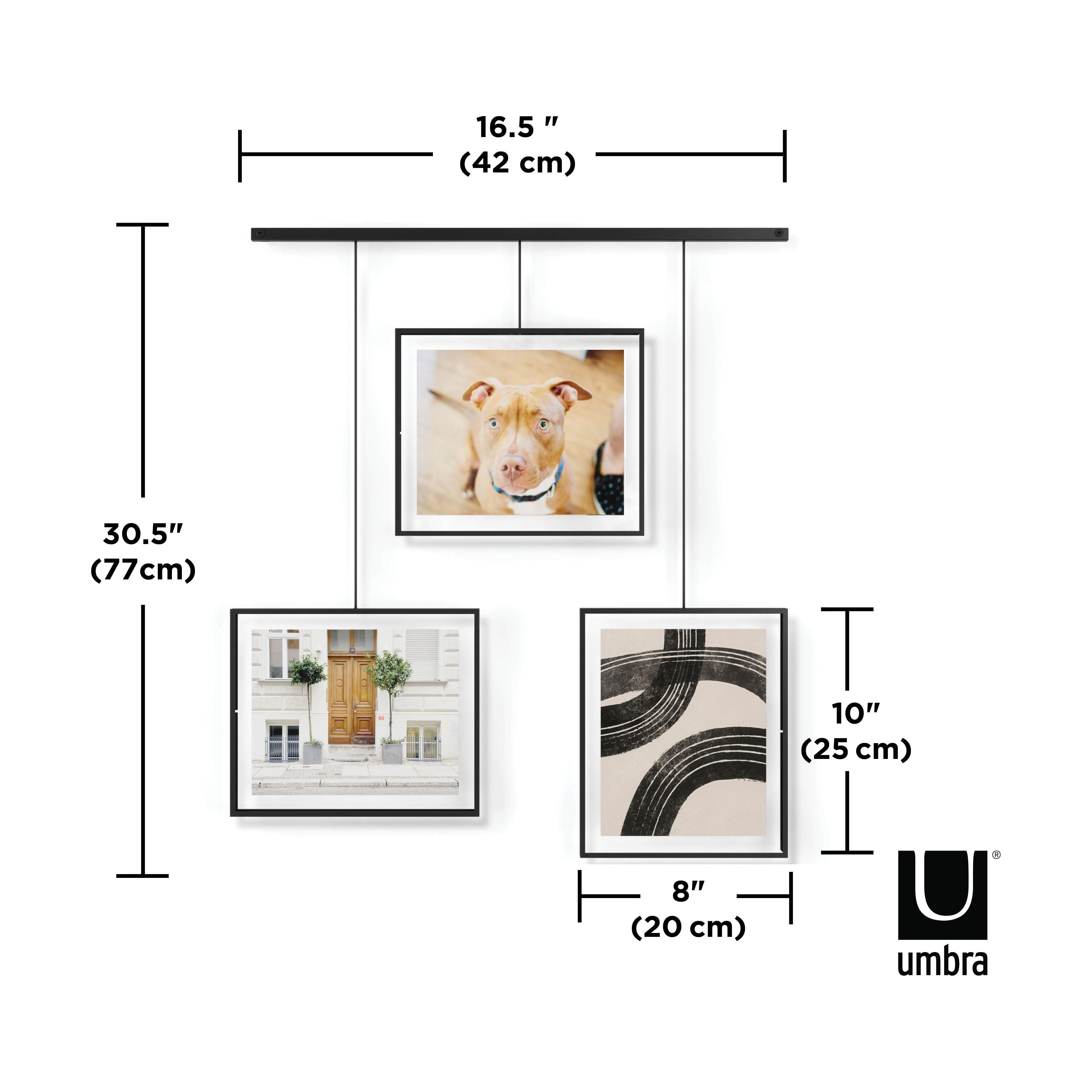 Umbra - Exhibit 8x10 Picture Frames (Set of 3) - Lights Canada