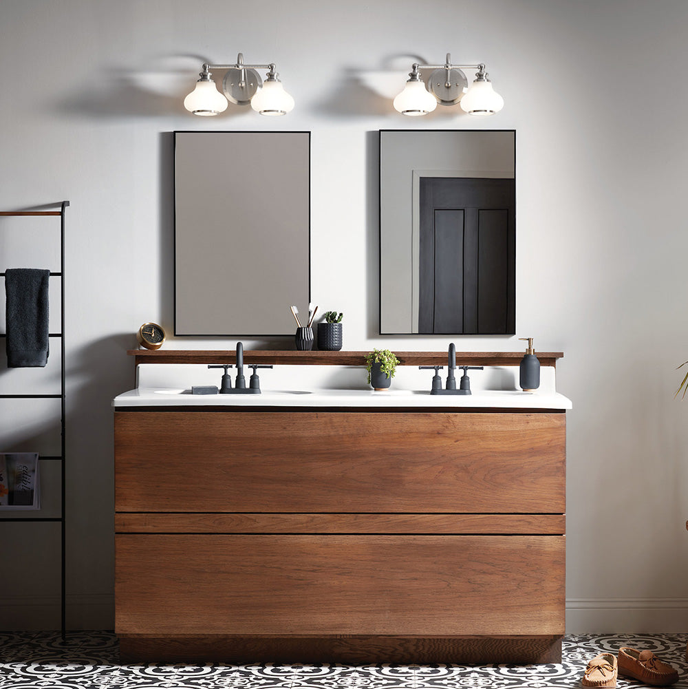 vanity lights in bathroom
